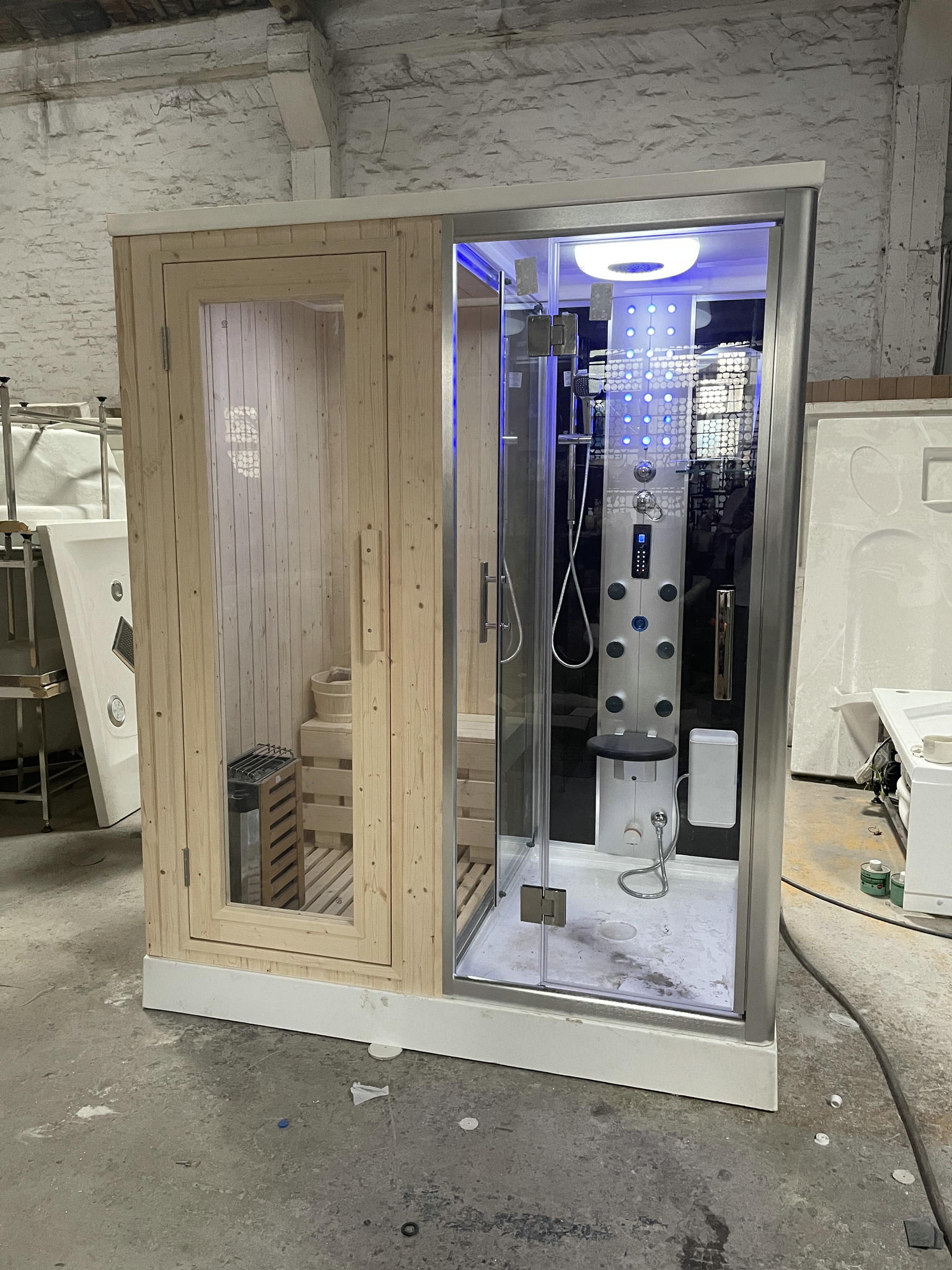 K-7121 Steam & Sauna room