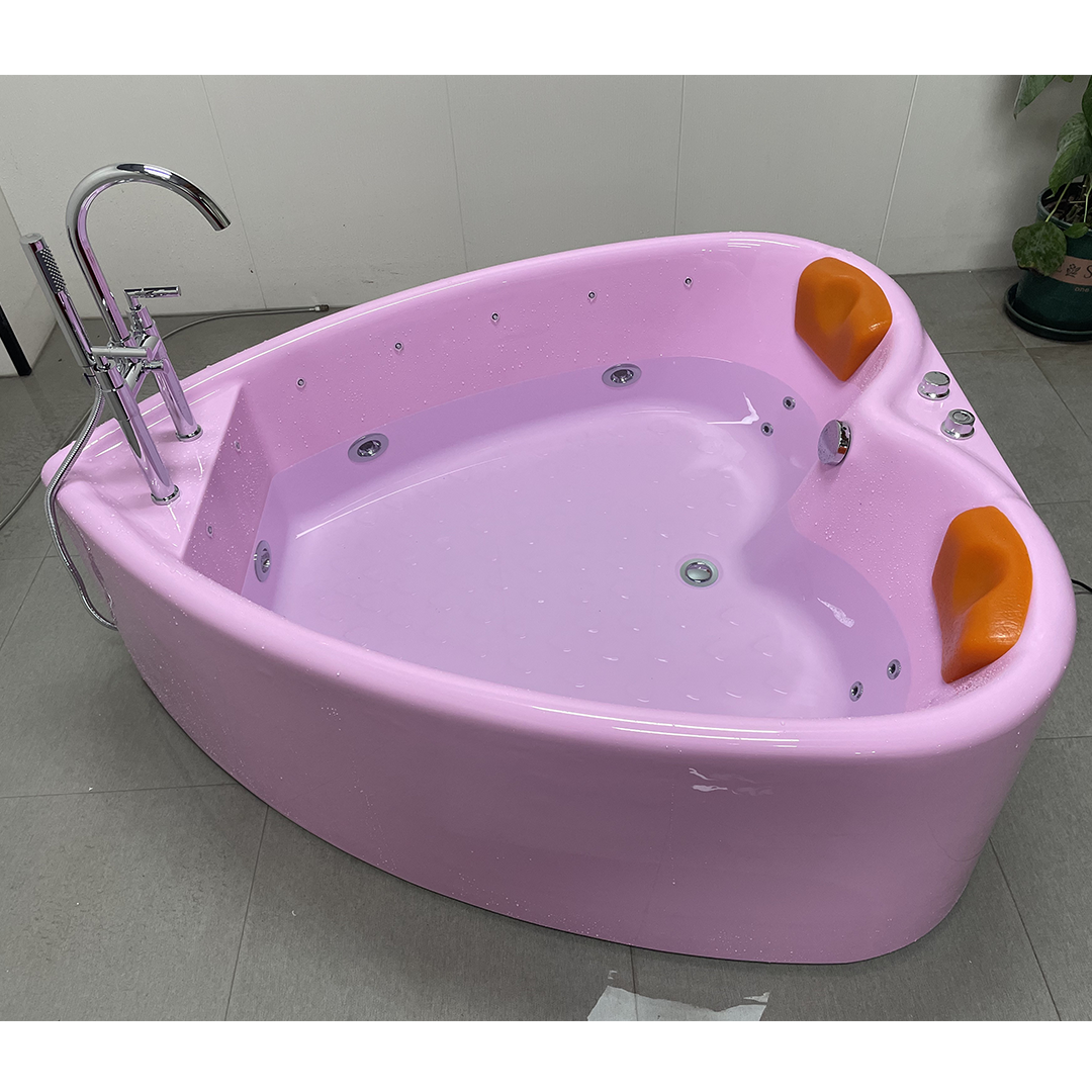 K-8766F pink heart shape