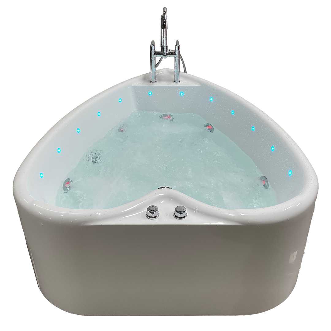 K-8766F white heart shape