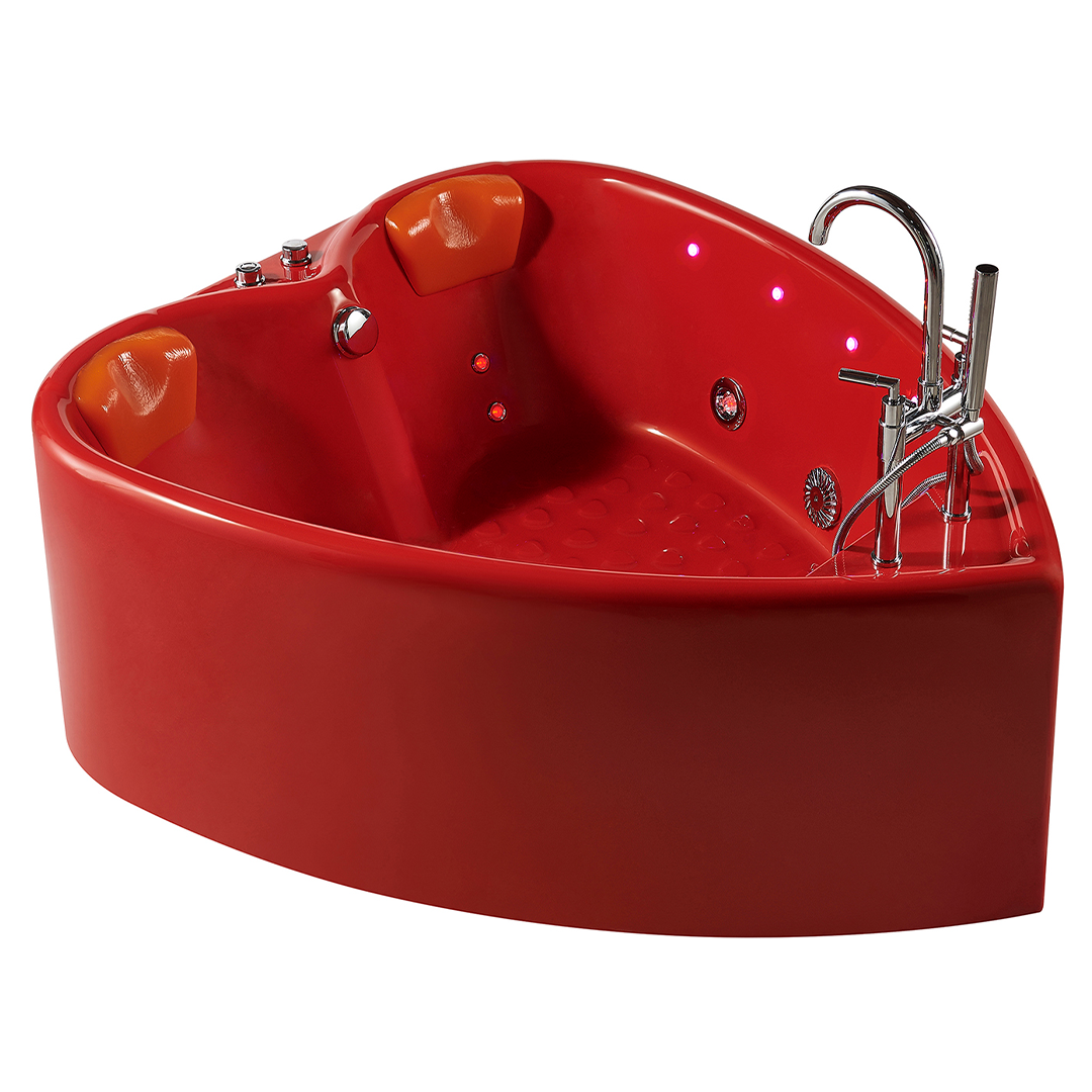 K-8766F red heart shape