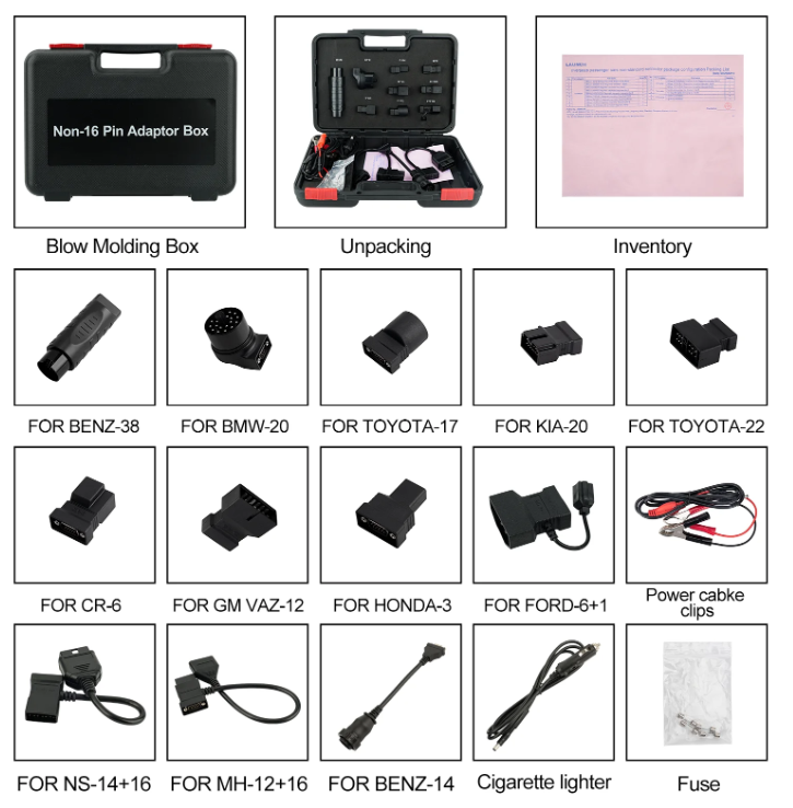 Launch X-431 PRO3S+ V5.0 Full Set