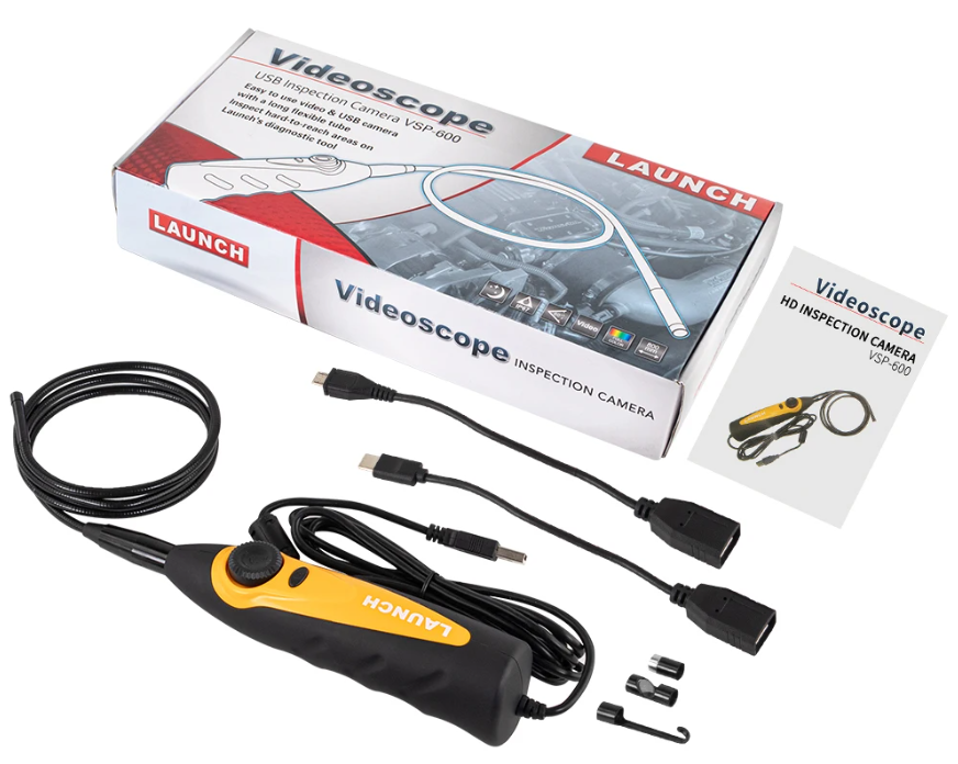 Launch VSP-600 Video Endoscopio Automotriz