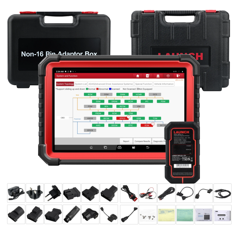 Launch X-431 PRO3S+ V5.0 Full Set