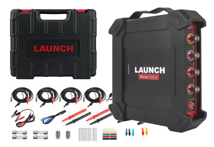 Kit Osciloscopio 4 Canales para Scanner Launch ScopeBox O2-2