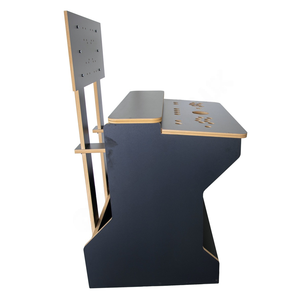 Sit Down 2 Player Arcade Cabinet Kit – Black Flat Pack