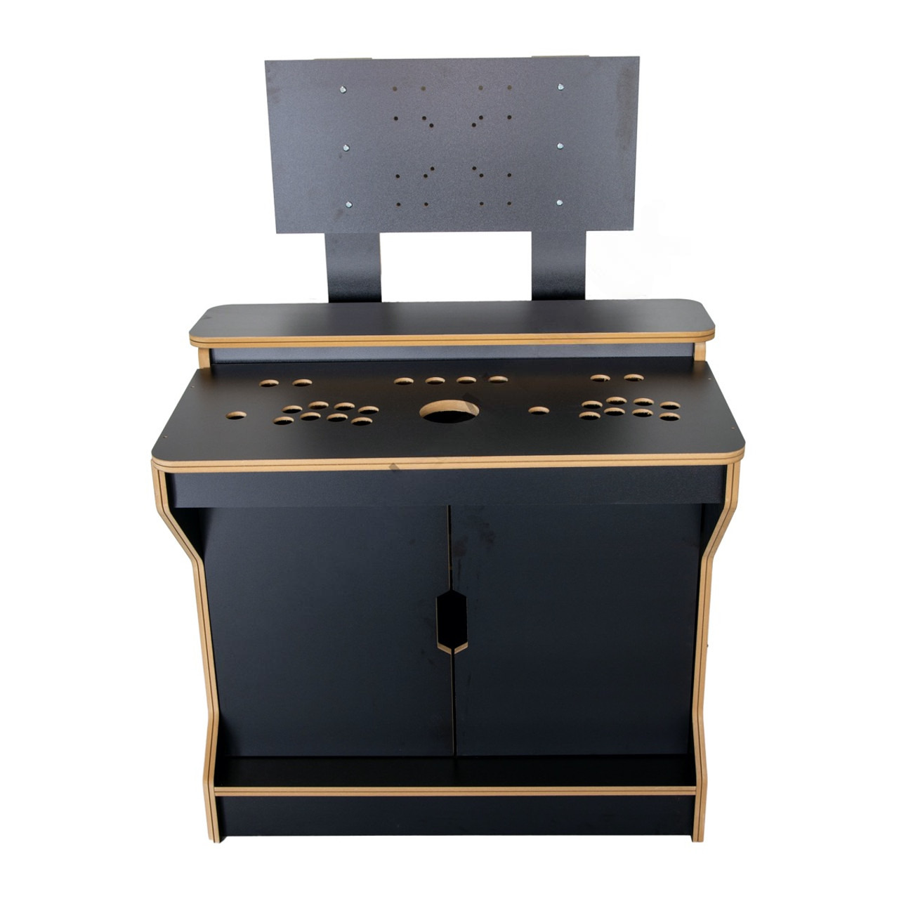 Sit Down 2 Player Arcade Cabinet Kit – Black Flat Pack