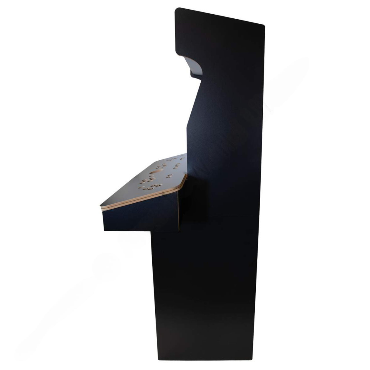 4 Player 27" Black Upright Arcade Cabinet Kit – Flat Pack