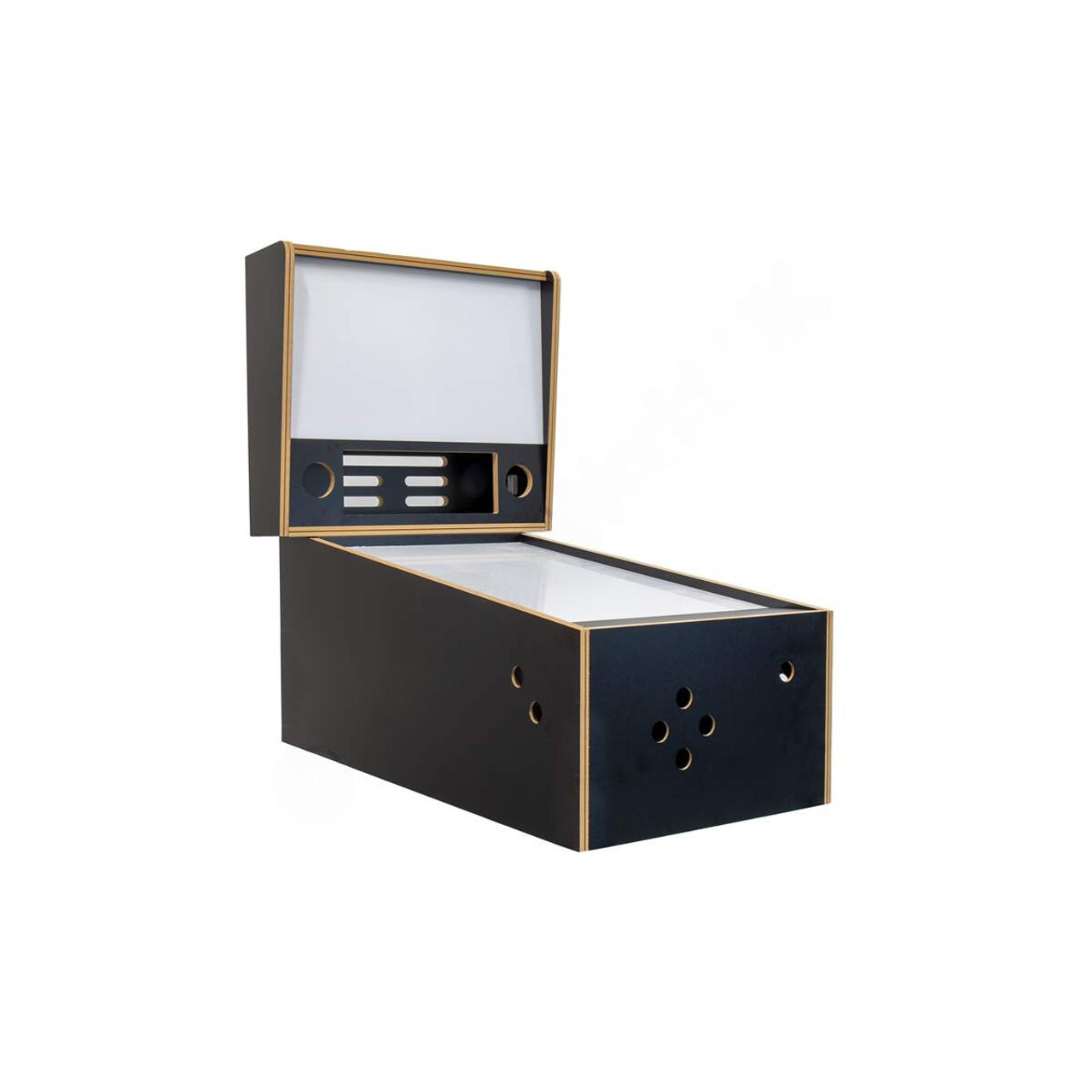 27" Pinball Arcade Cabinet Kit Black - Flat Pack