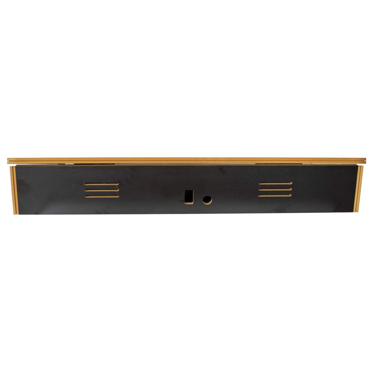 4 Player Control Panel With Hinged Lid – Black Flat Pack