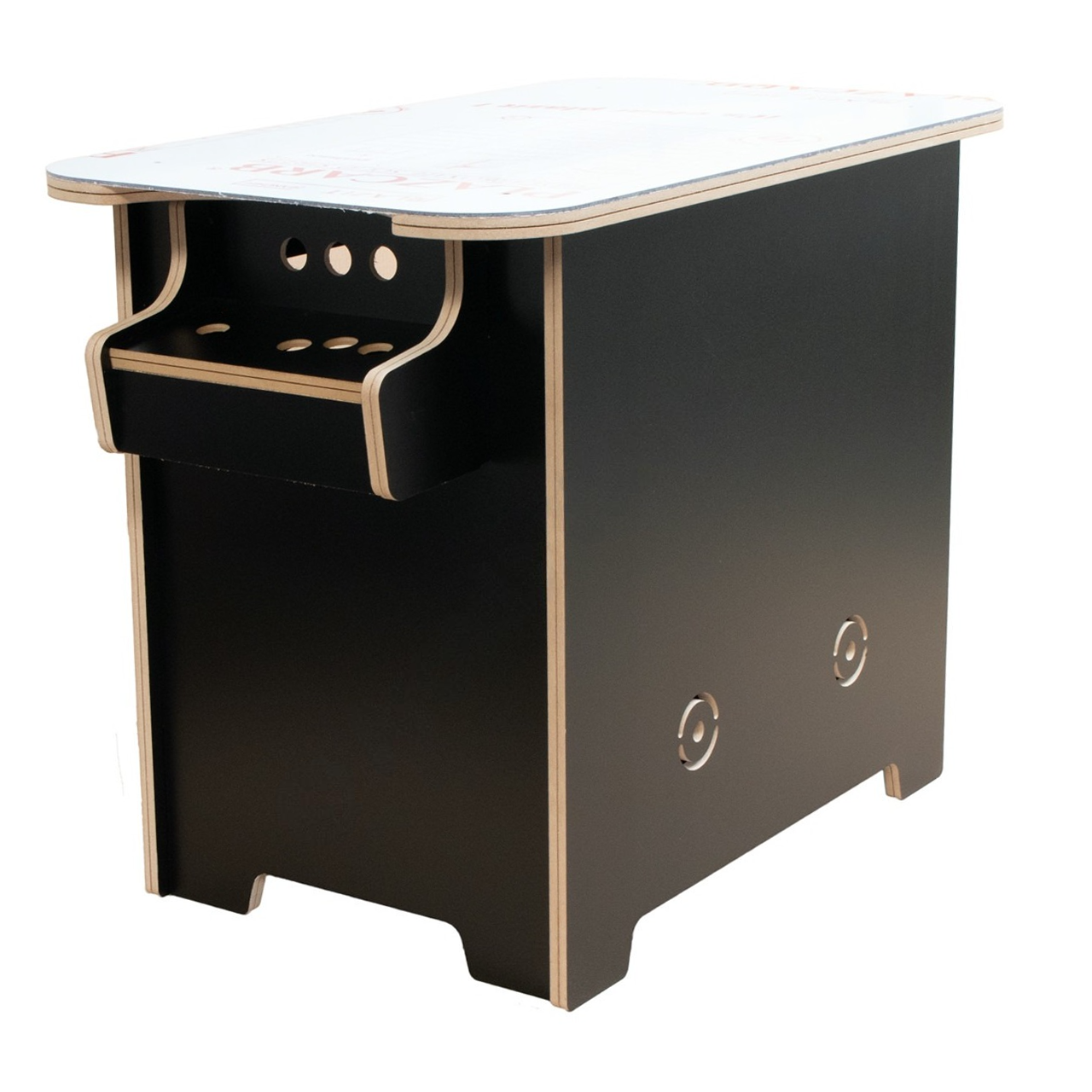 22 Inch 2 Player Arcade Cocktail Cabinet Kit Black - Flat Pack
