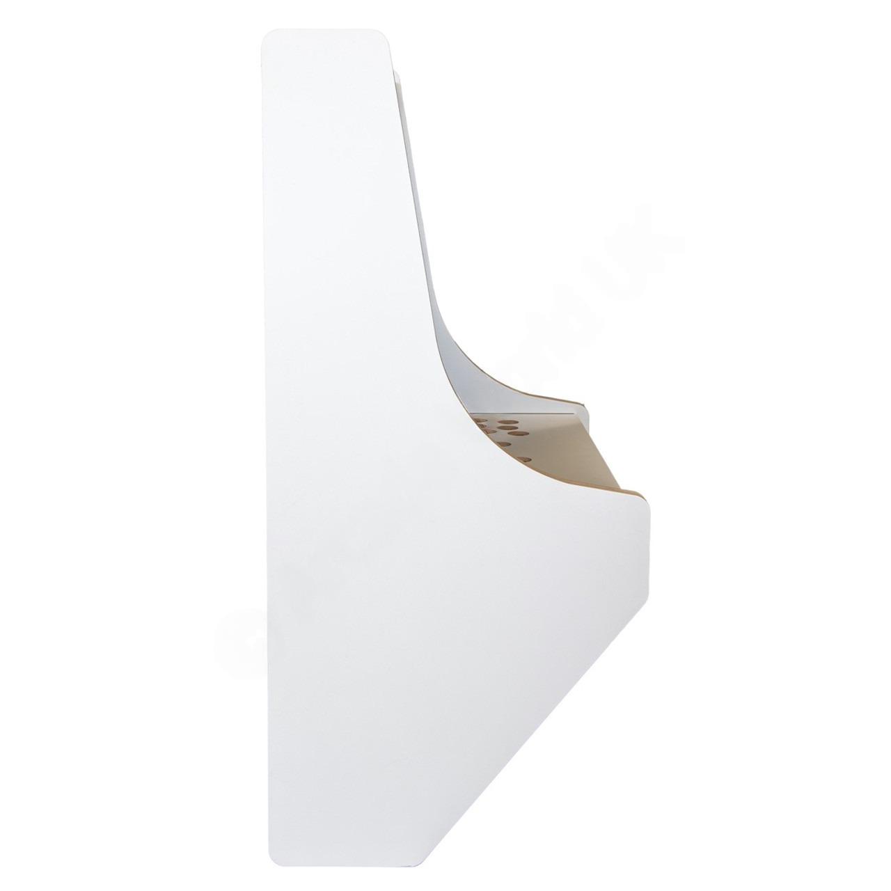 19 Inch 2 Player Wall Mounted Arcade Cabinet Kit White - Flat Pack