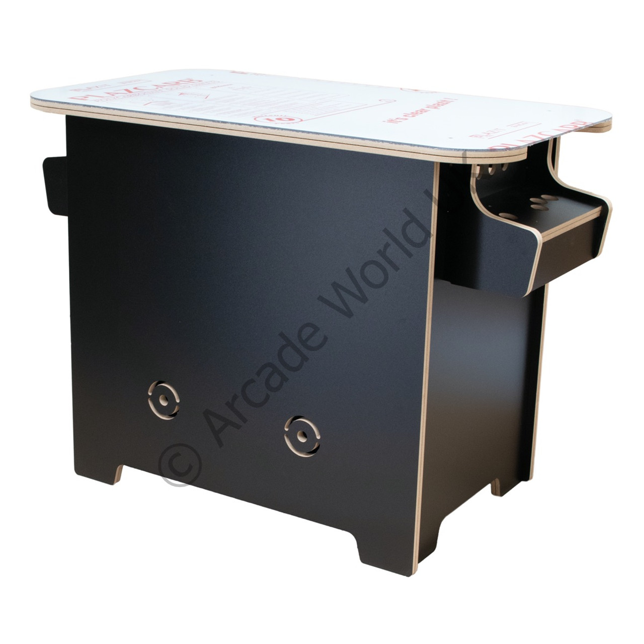 27 Inch 4 Player Arcade Cocktail Cabinet Kit Black - Flat Pack