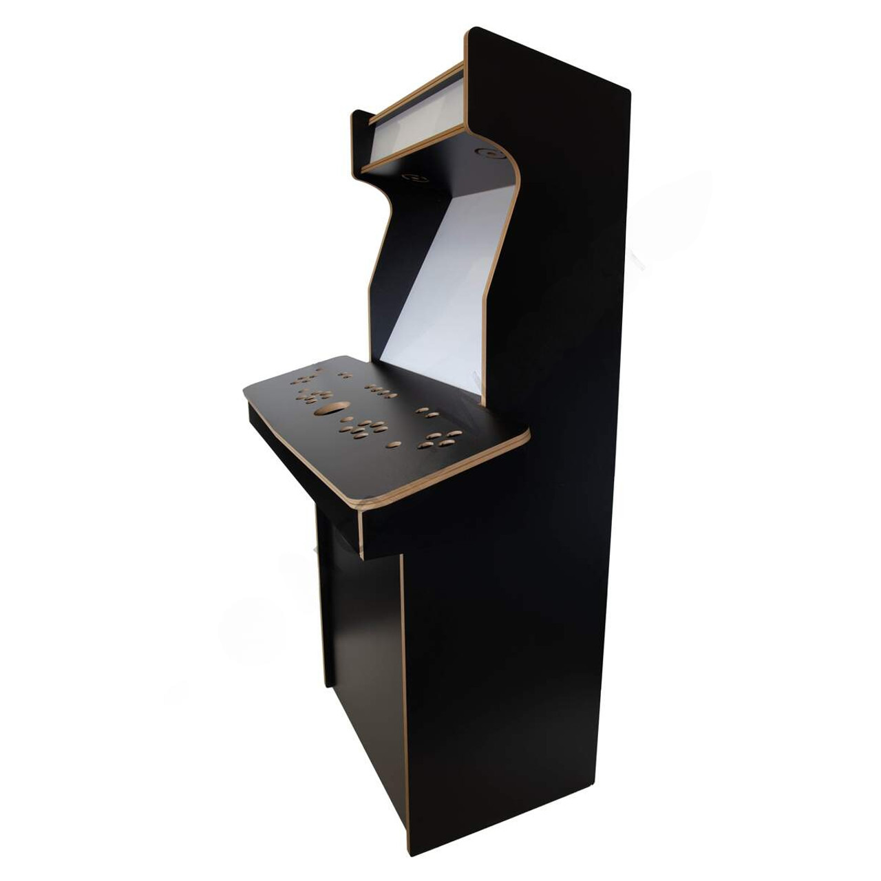 4 Player 32" Black Upright Arcade Cabinet Kit – Flat Pack