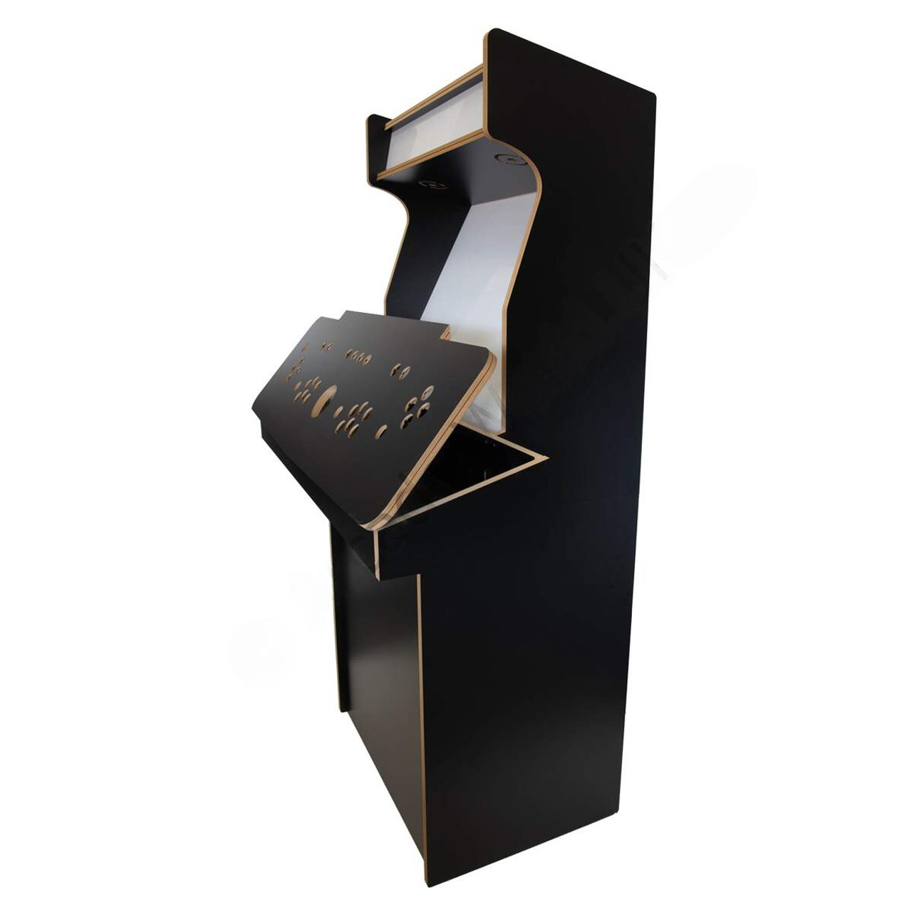 4 Player 32" Black Upright Arcade Cabinet Kit – Flat Pack