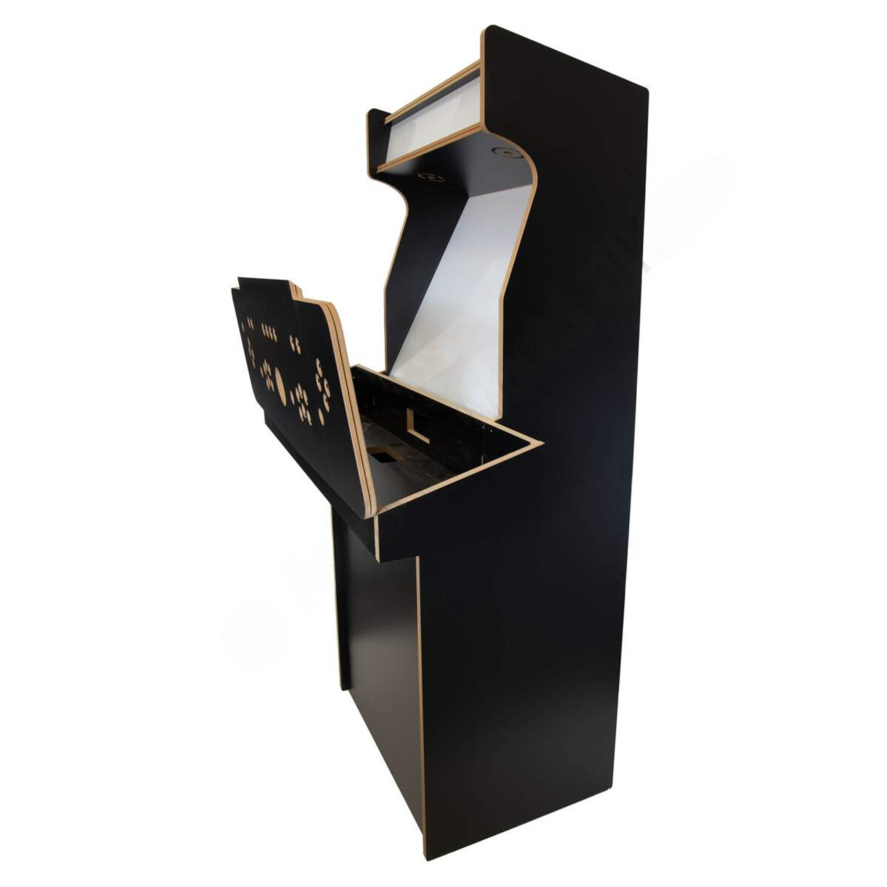 4 Player 32" Black Upright Arcade Cabinet Kit – Flat Pack