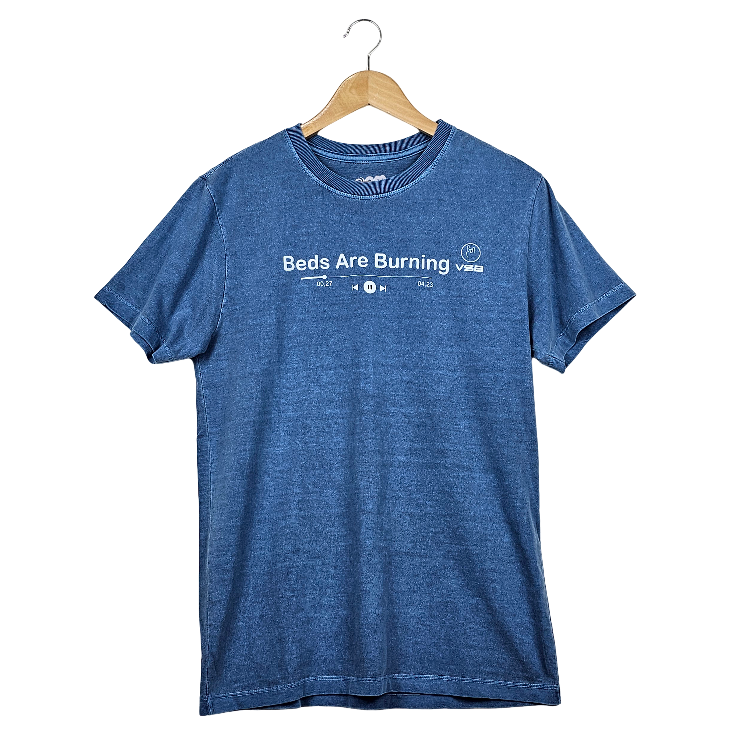 T-shirt Va'a Surf Band - Coleção música - Beds Are Burning