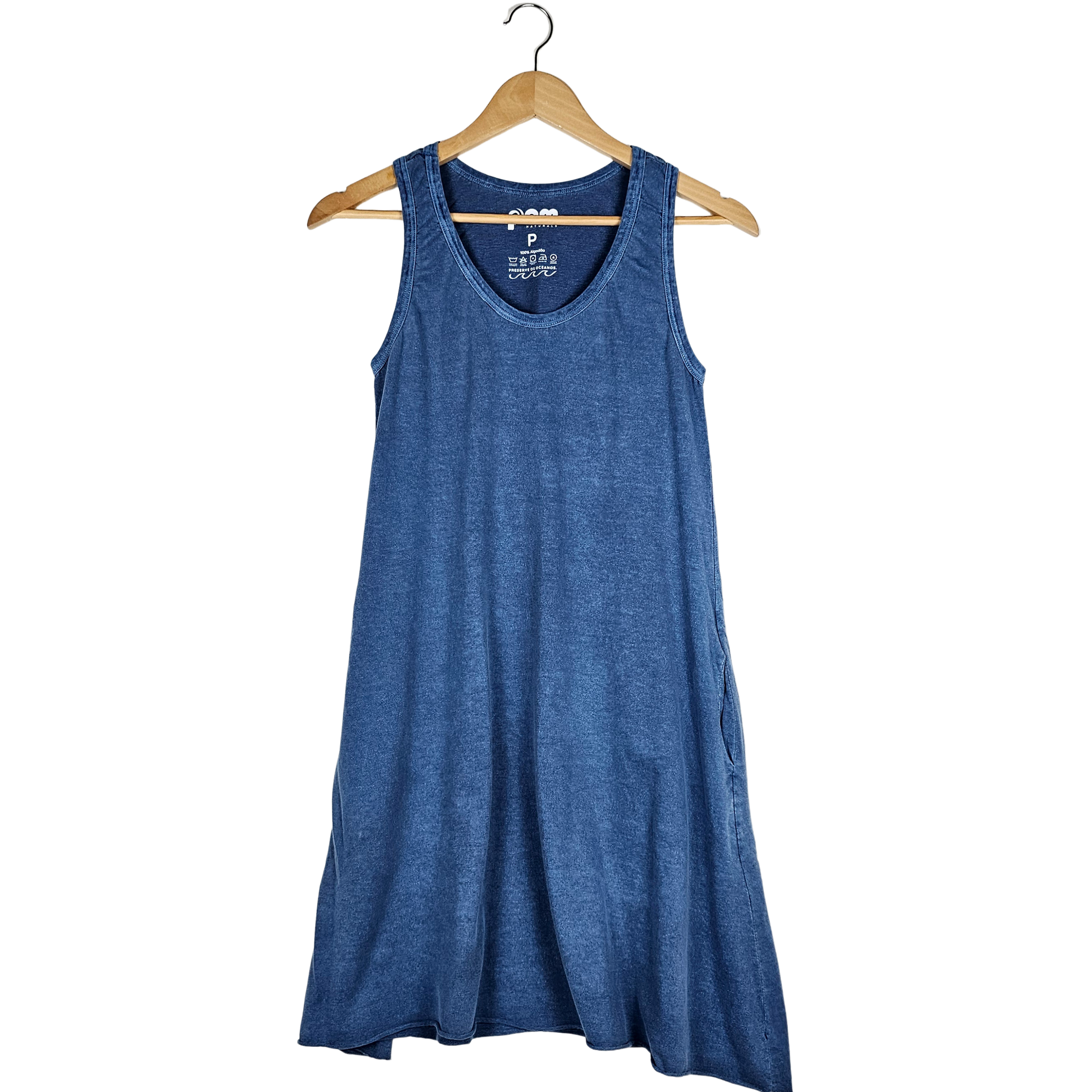 Vestido regata curto