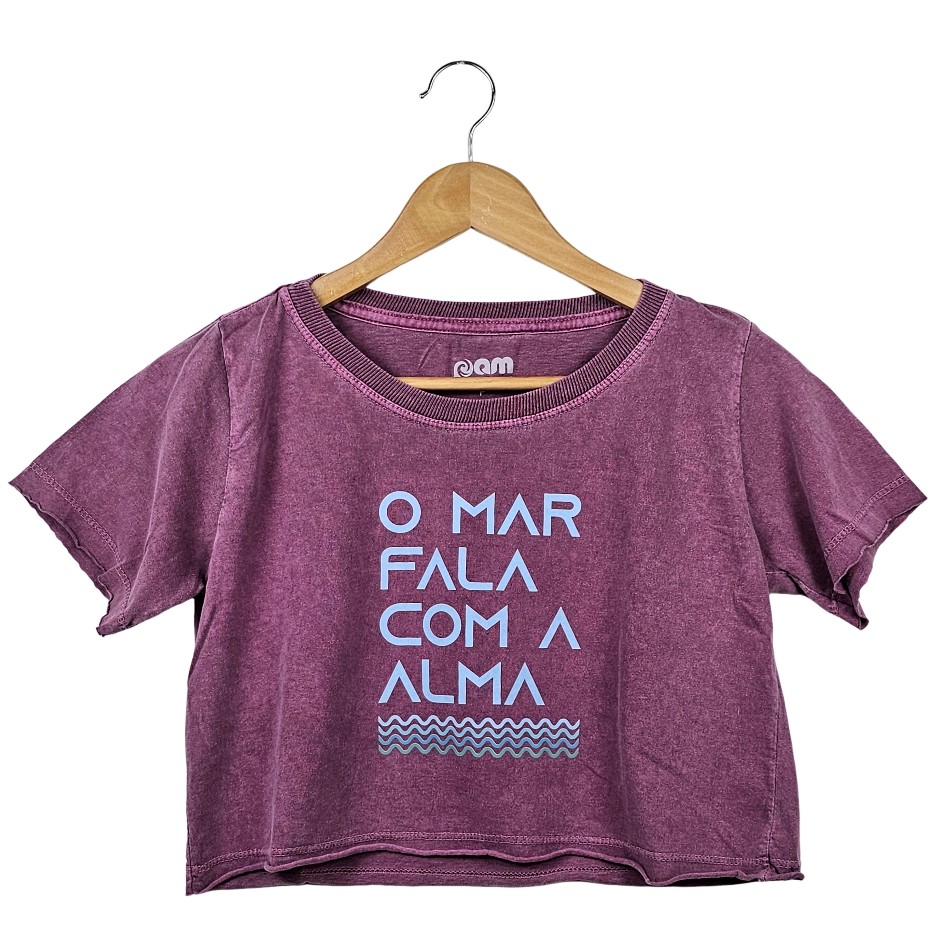 Cropped "O mar fala com a alma"
