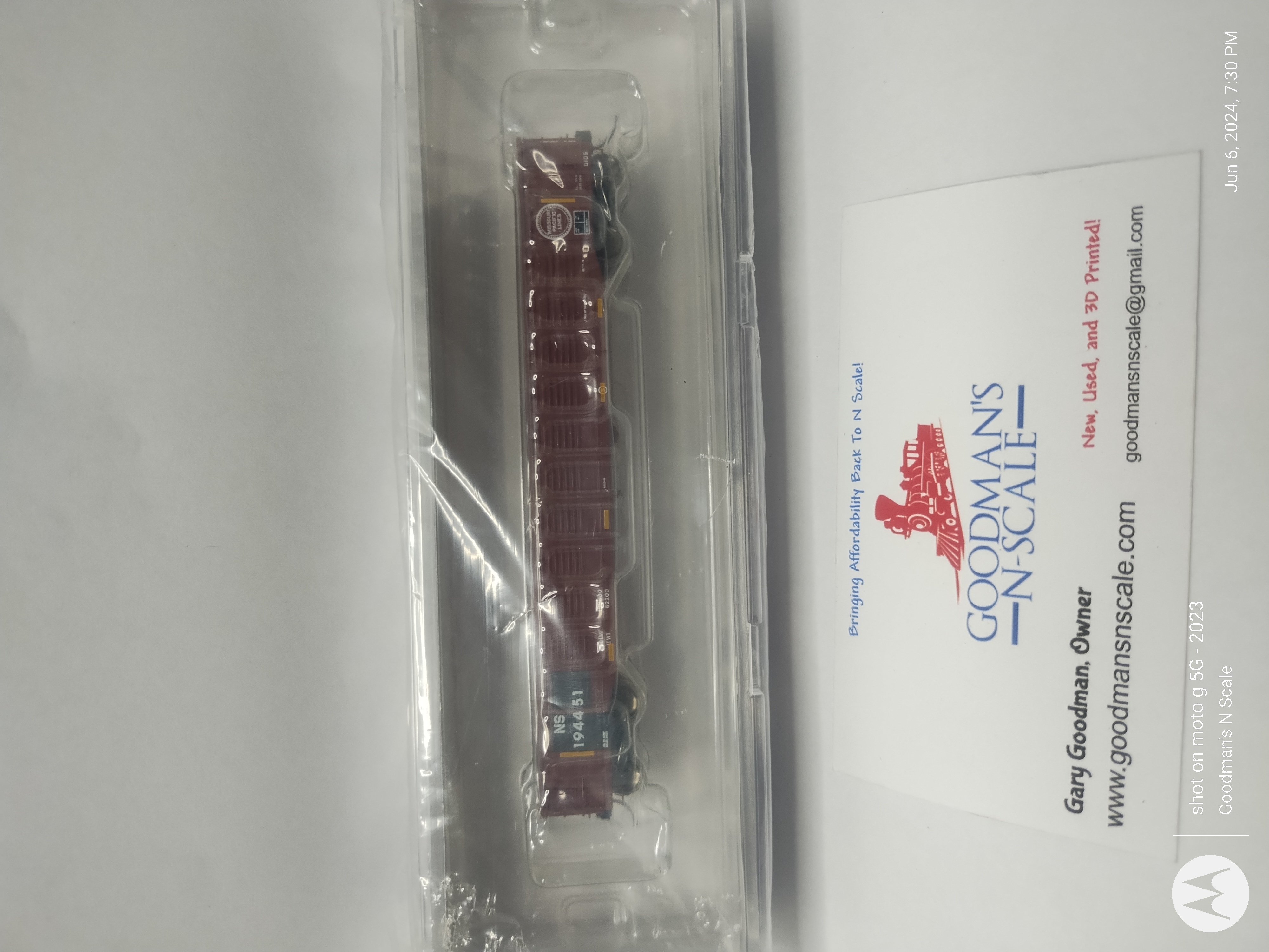 N 52' 6" Thrall Gondola Norfolk Southern 