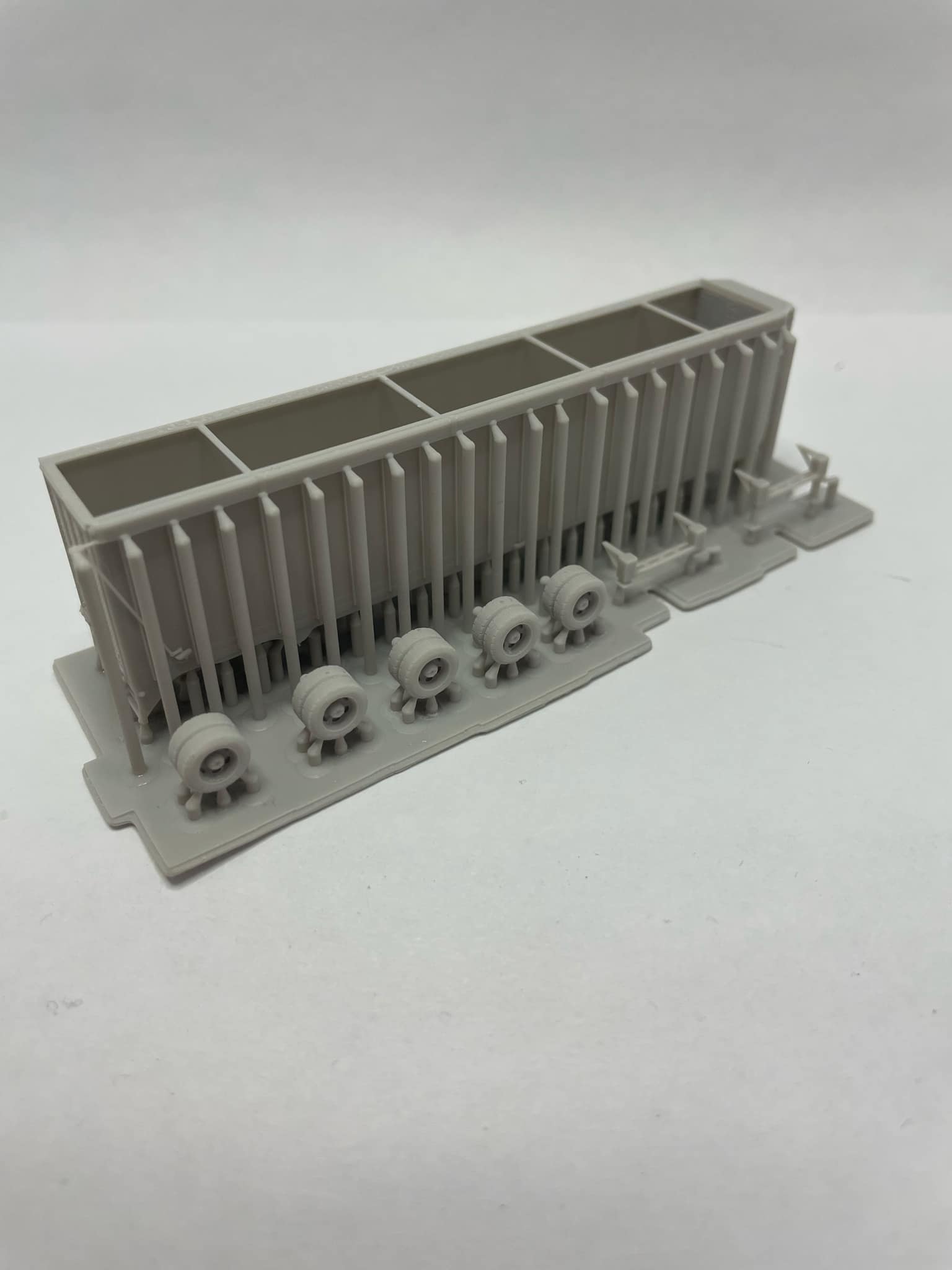 N Scale 48' Sawdust Walking floor Trailer Kit