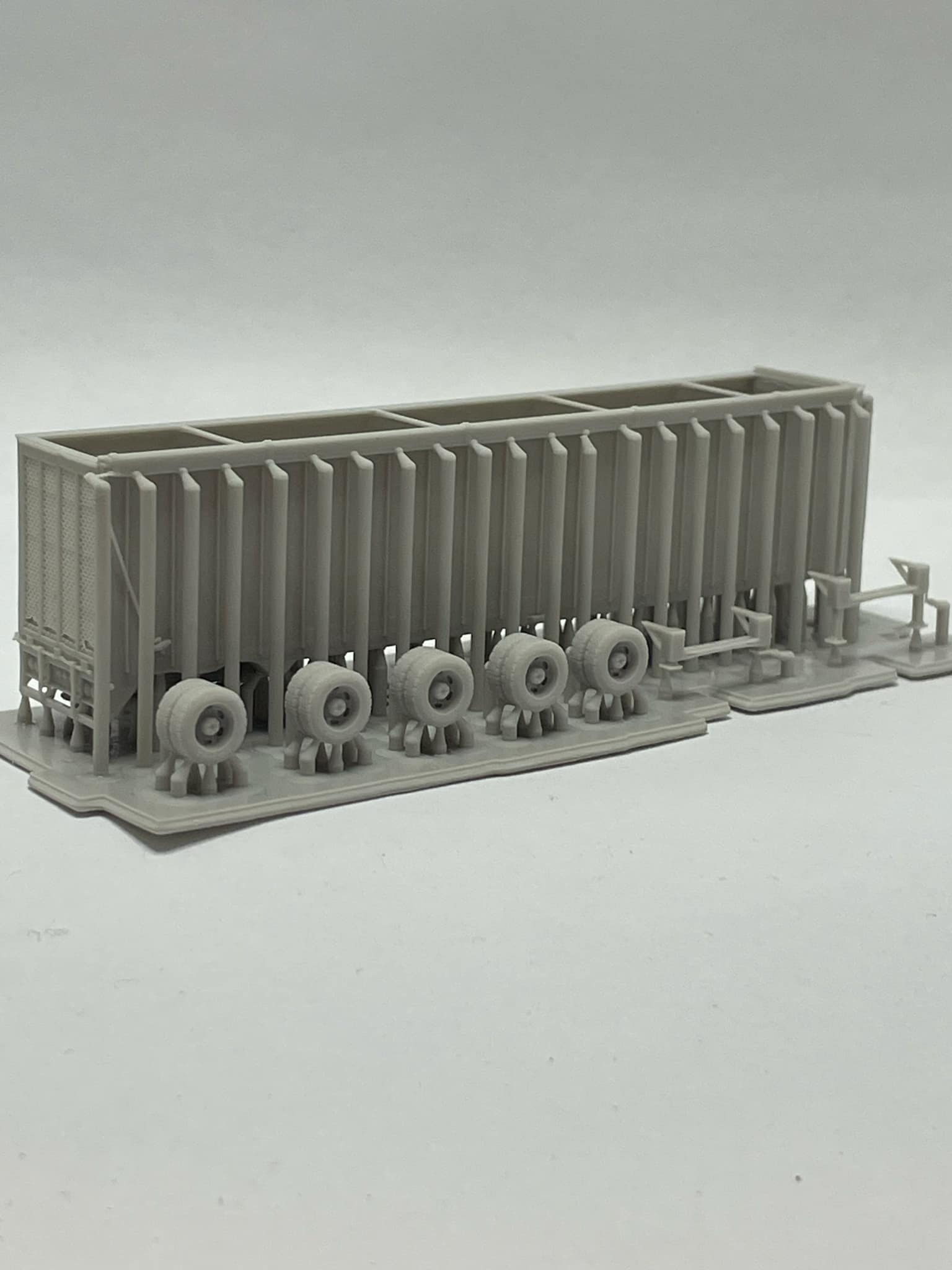 N Scale 48' Sawdust Walking floor Trailer Kit