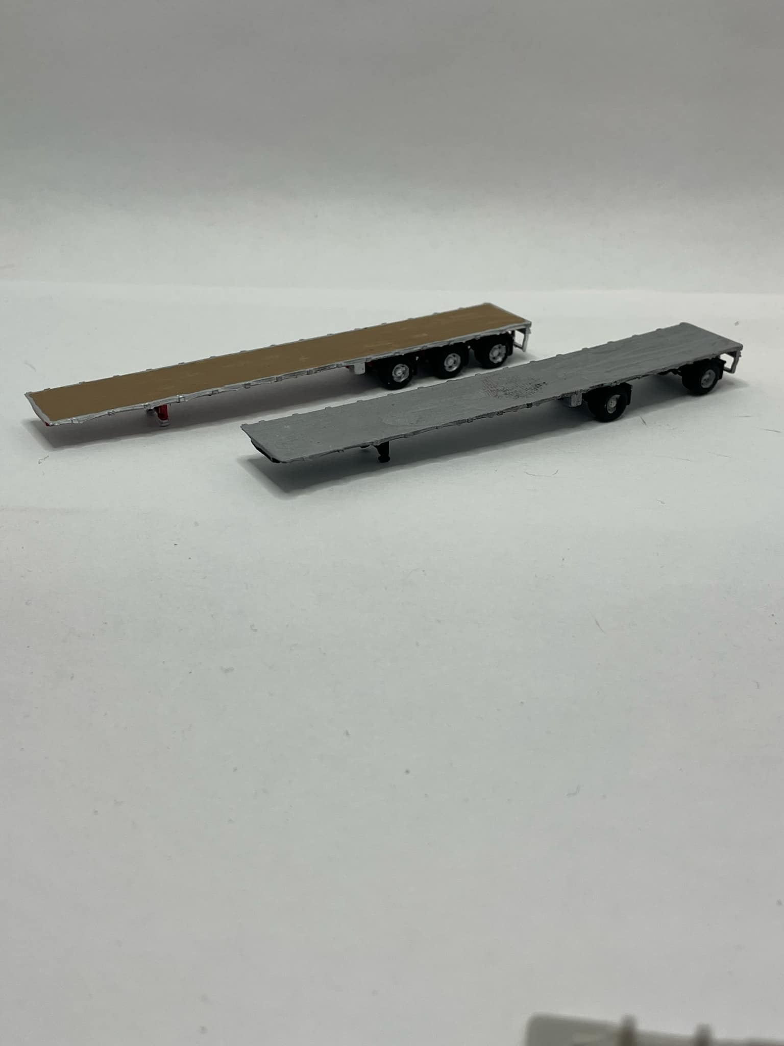 N Scale 53' Flat Bed Trailer Kit