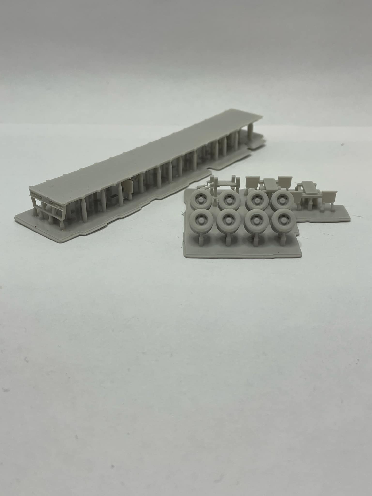 N Scale 53' Flat Bed Trailer Kit