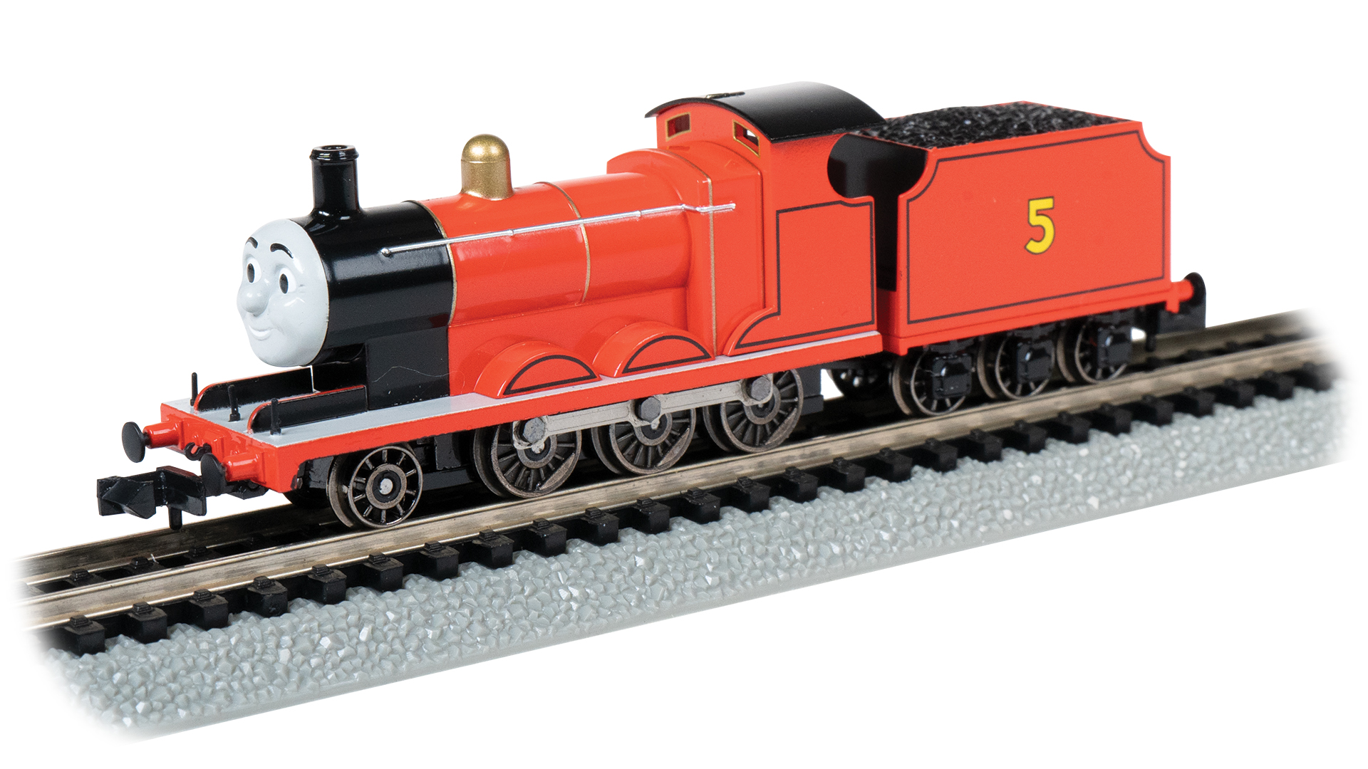 N Scale Bachmann 58793 James the Red Engine Model Train