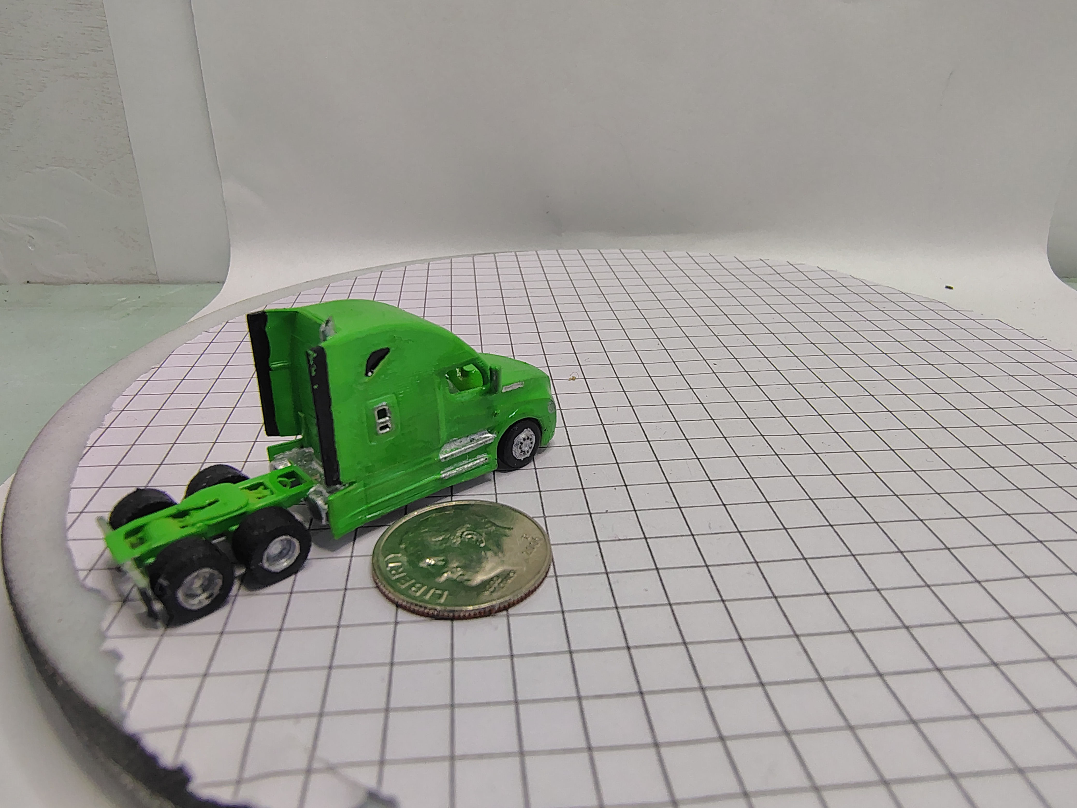 N Scale Freightliner Cascadia Sleeper 