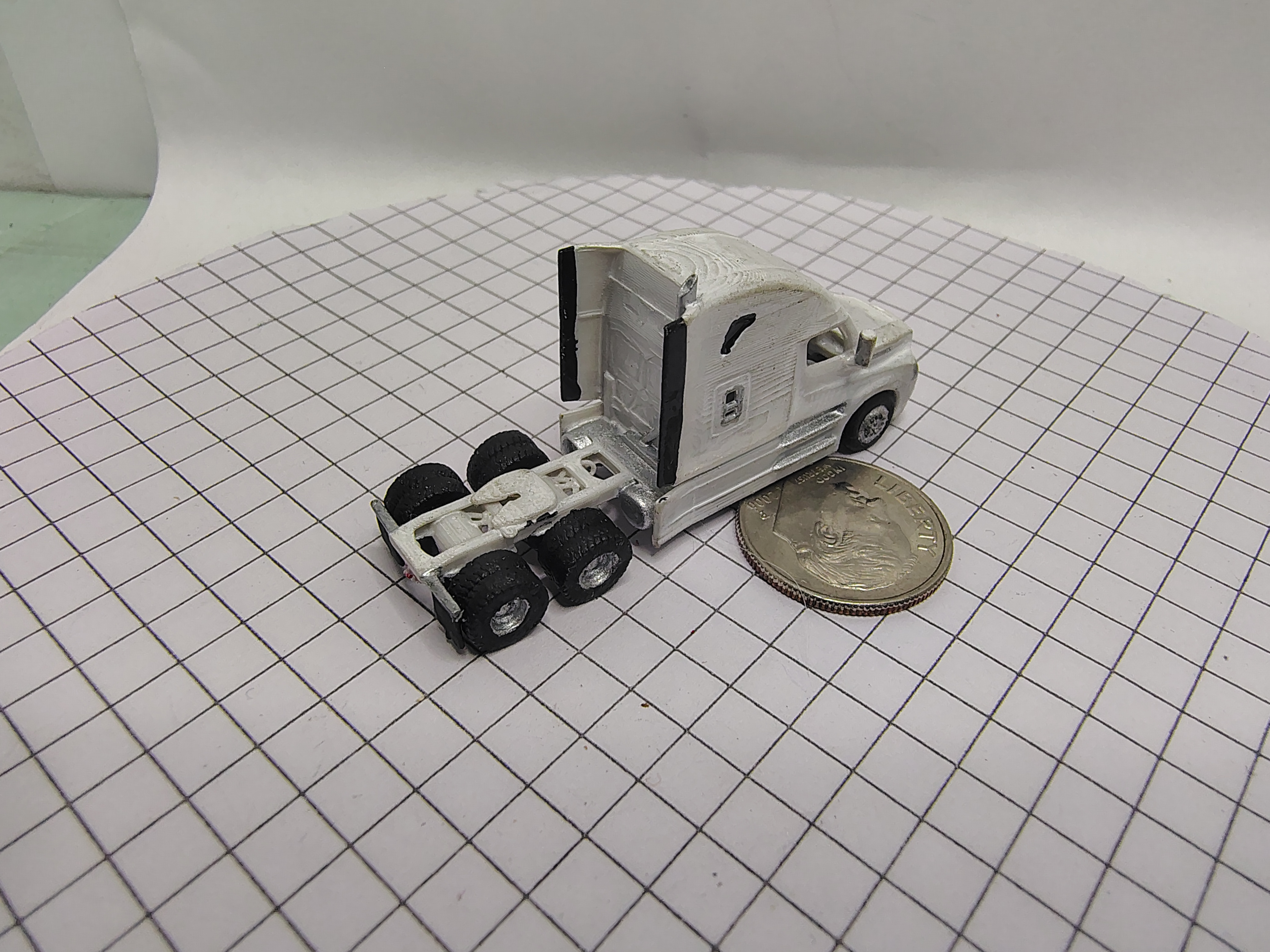 N Scale Freightliner Cascadia Sleeper