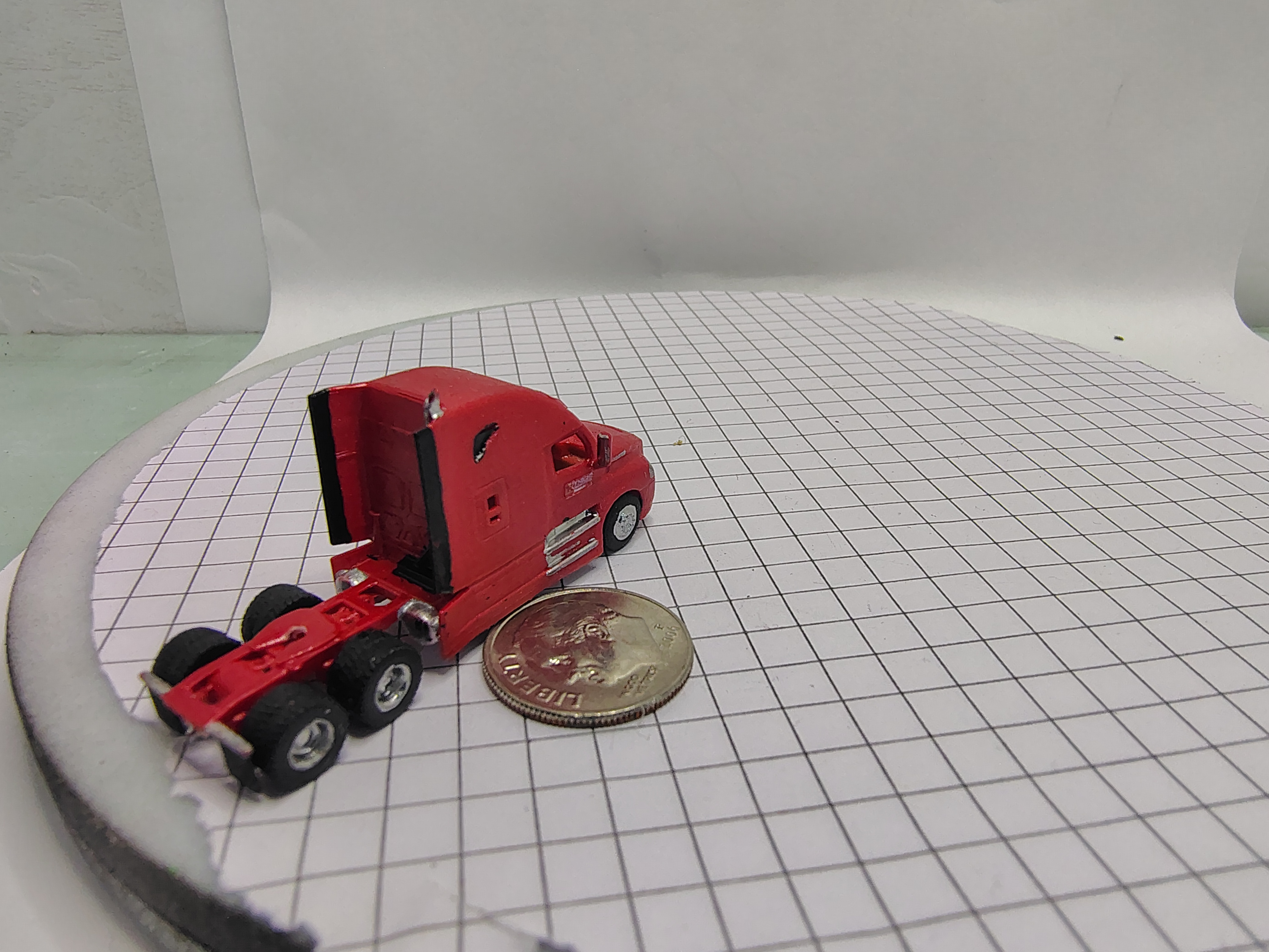 N Scale Freightliner Cascadia Sleeper Knight