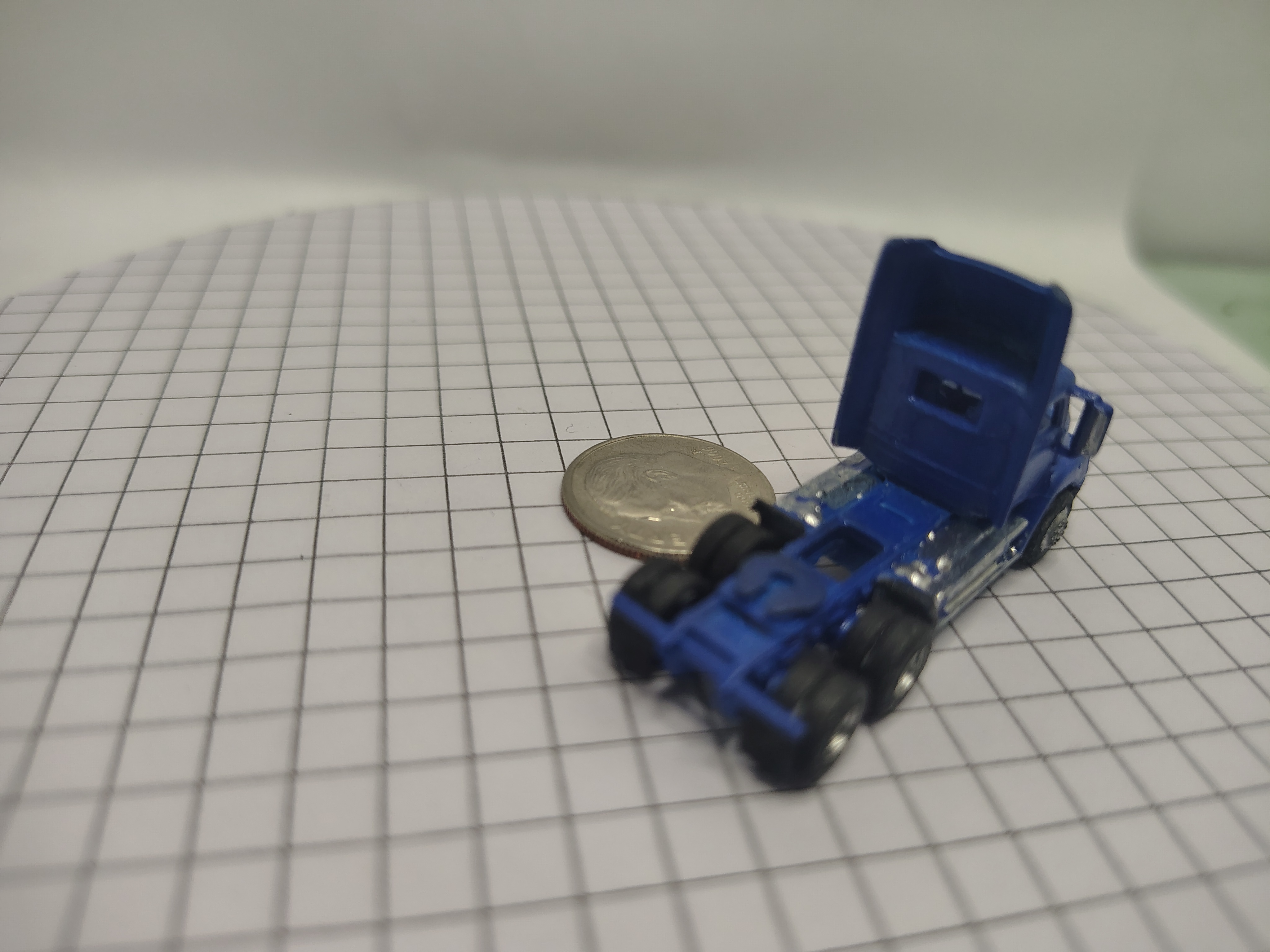 Freightliner Columbia Daycab Blue with Aero 12