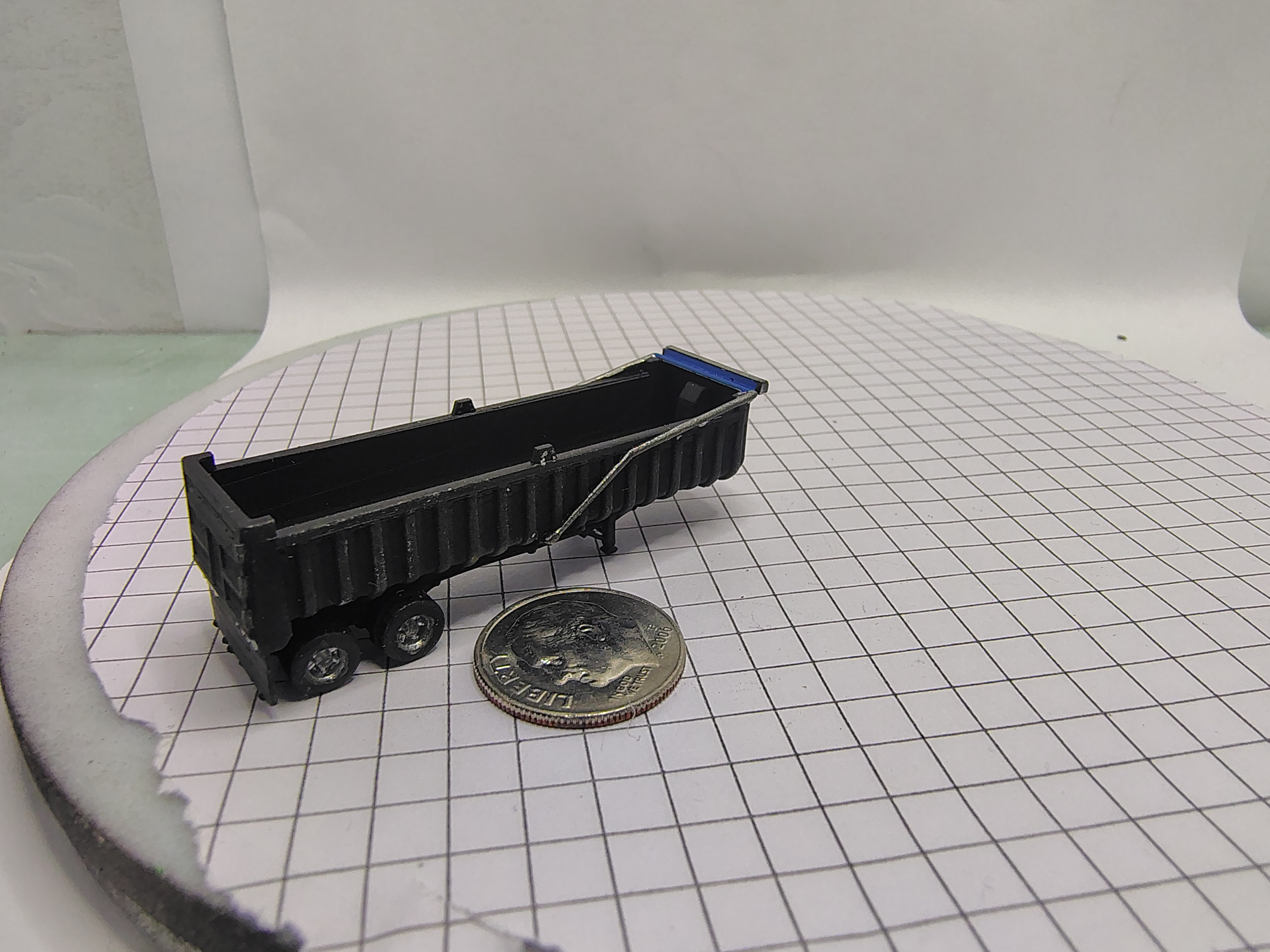 N Scale Shorty dump Trailer