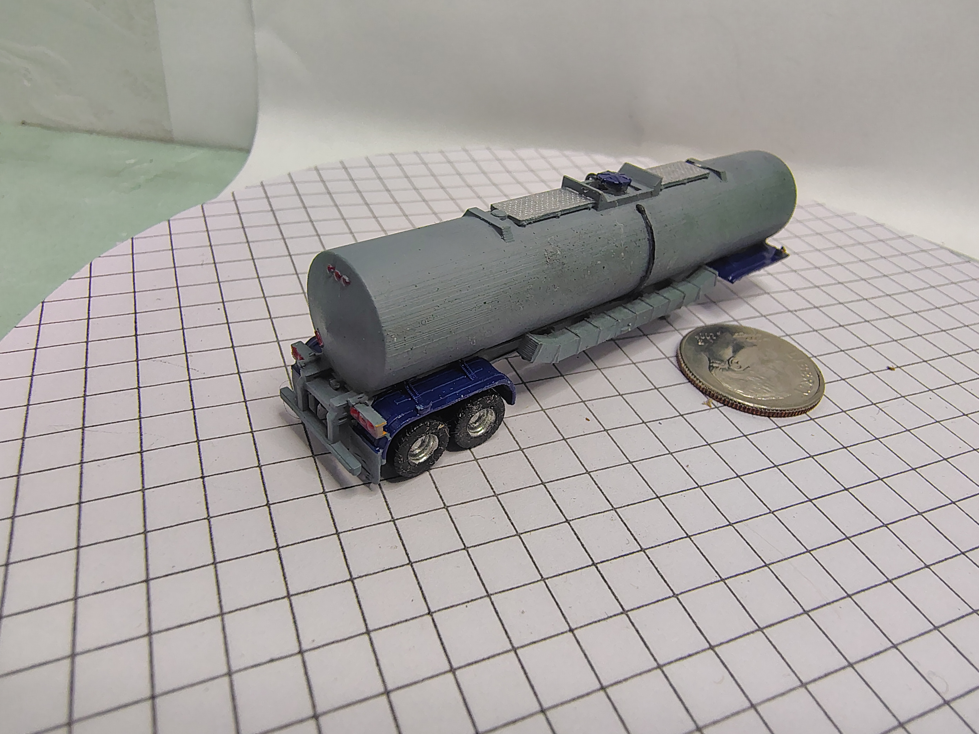 N Scale Chemical Tanker