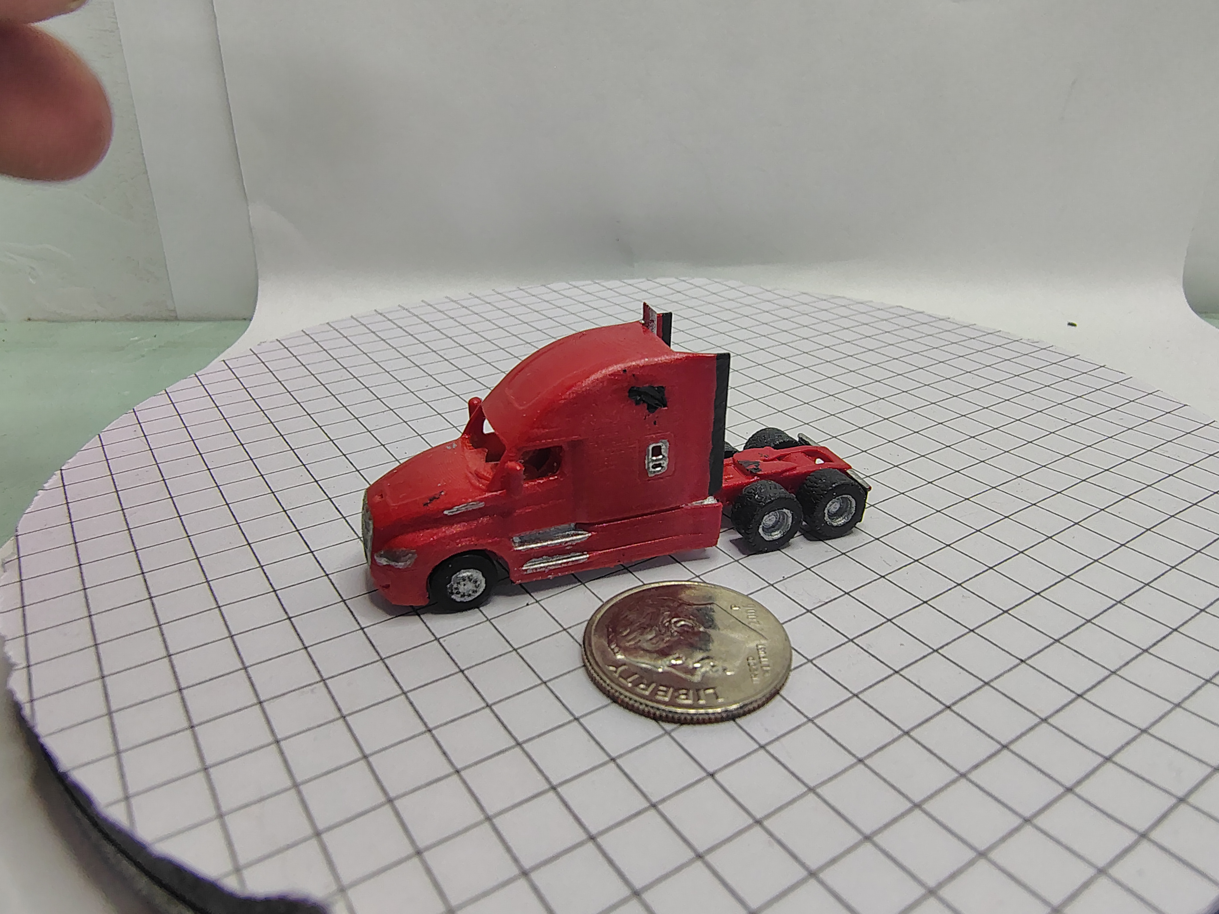 N Scale Freightliner Cascadia Sleeper