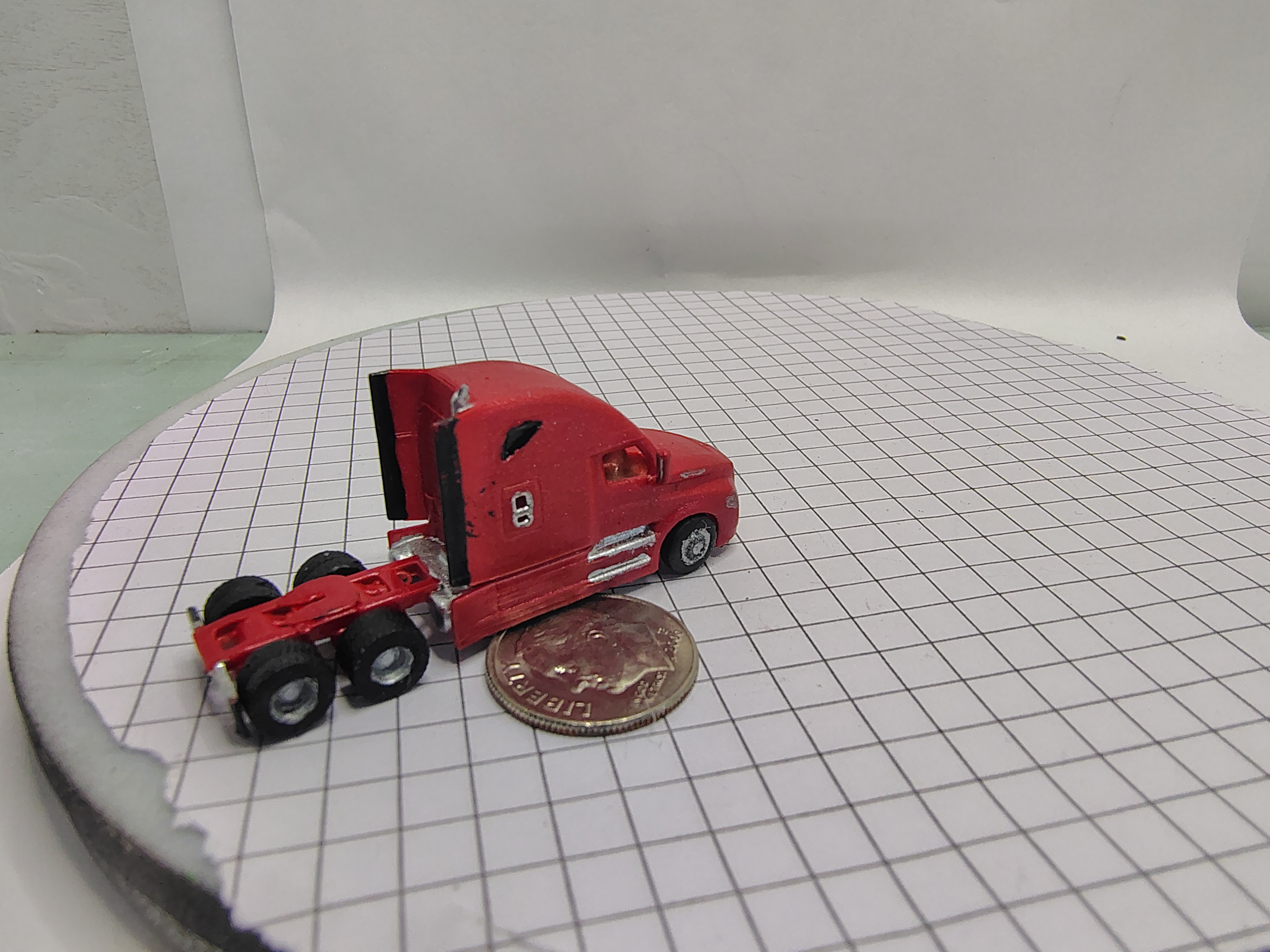 N Scale Freightliner Cascadia Sleeper 