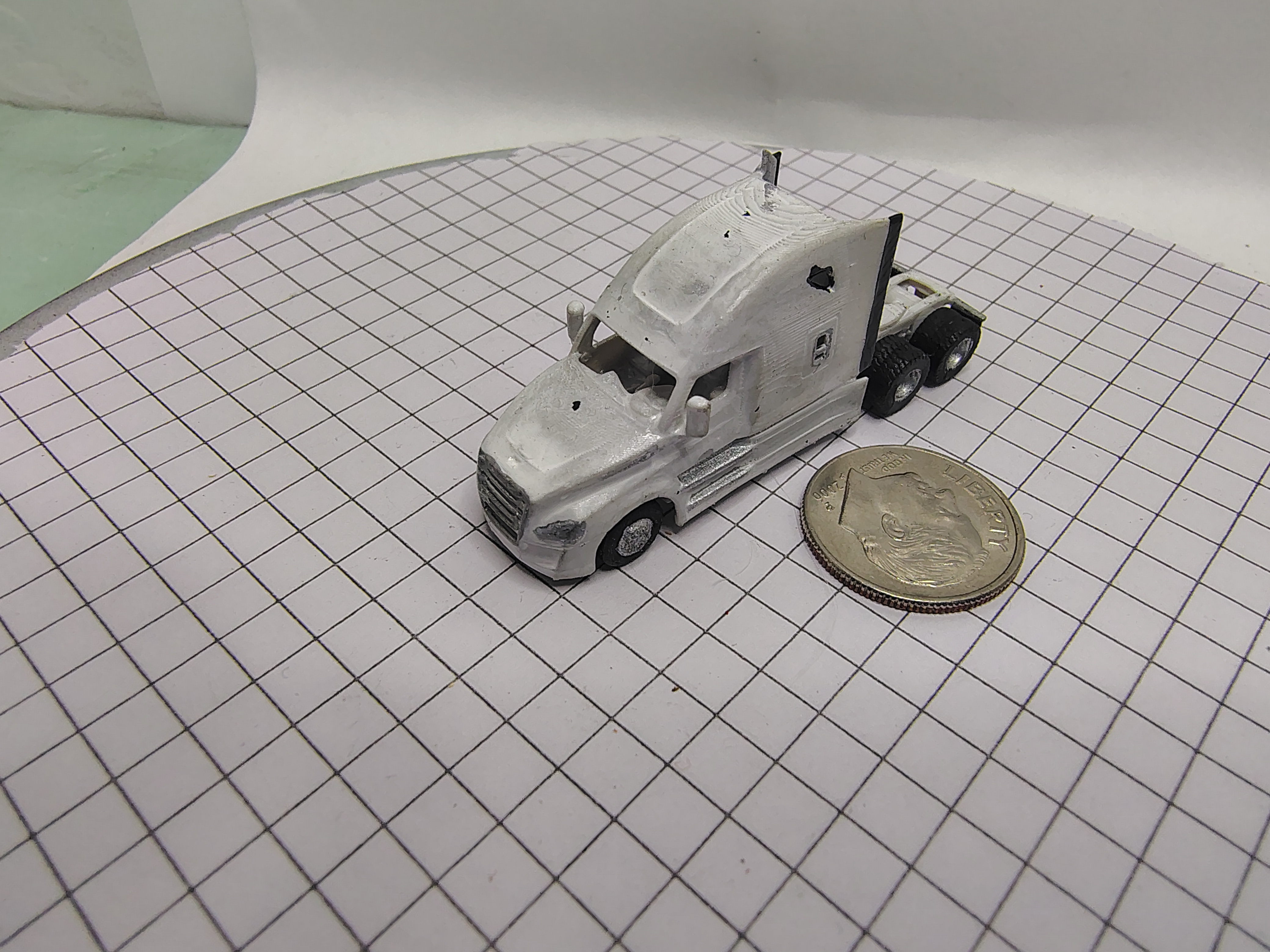 N Scale Freightliner Cascadia Sleeper 