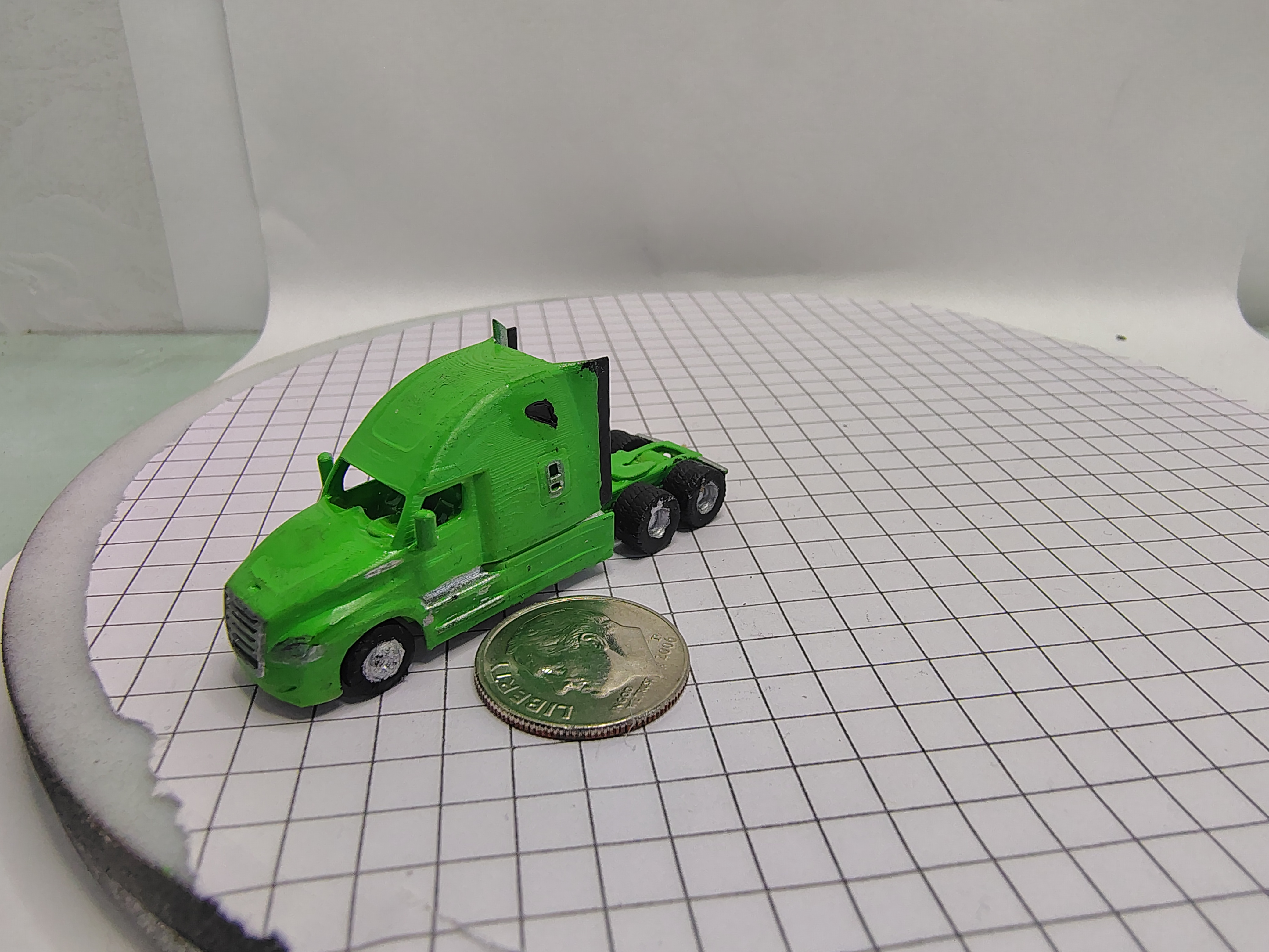 N Scale Freightliner Cascadia Sleeper 