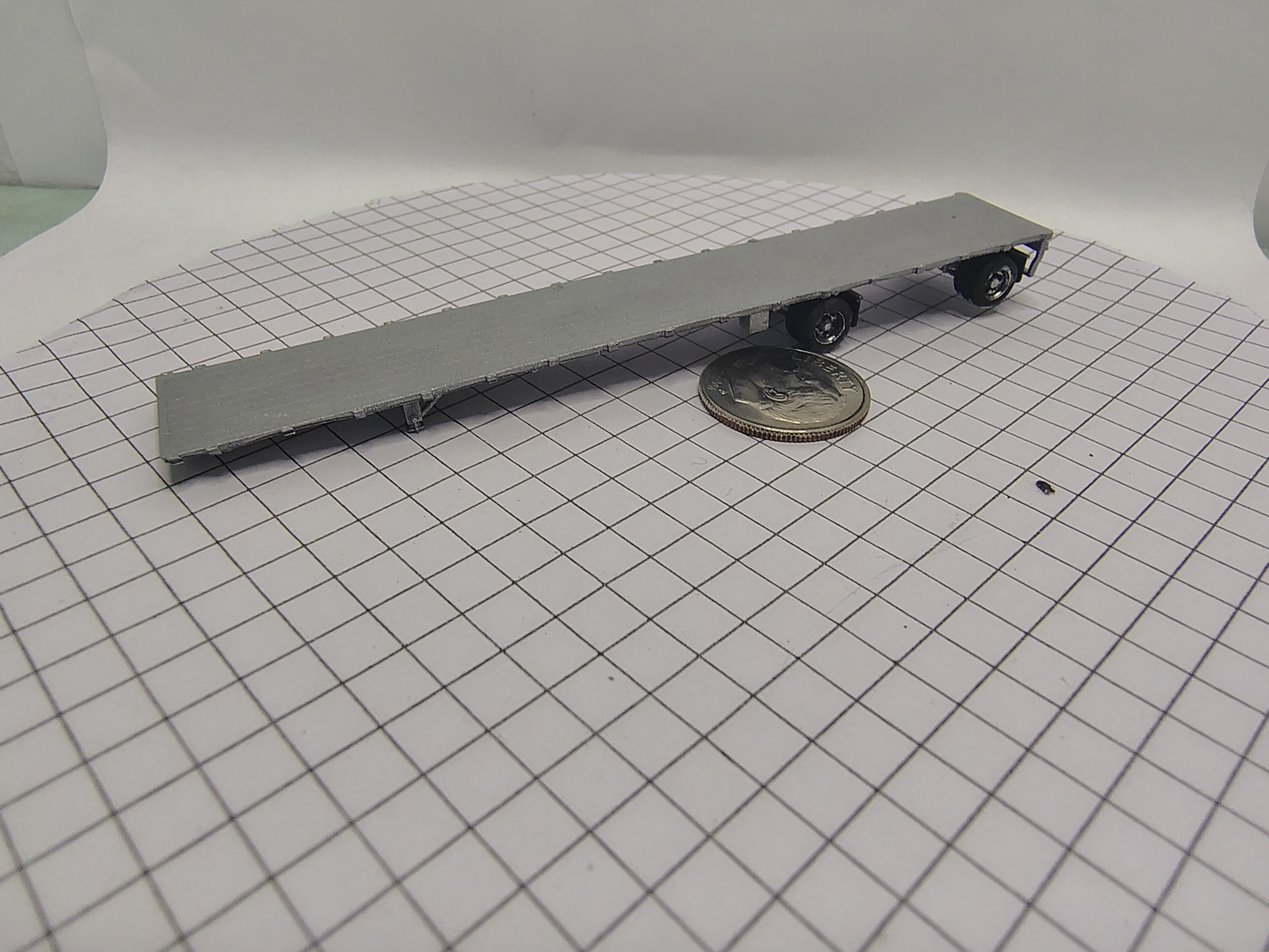 53 Foot Spread Axle Flatbed