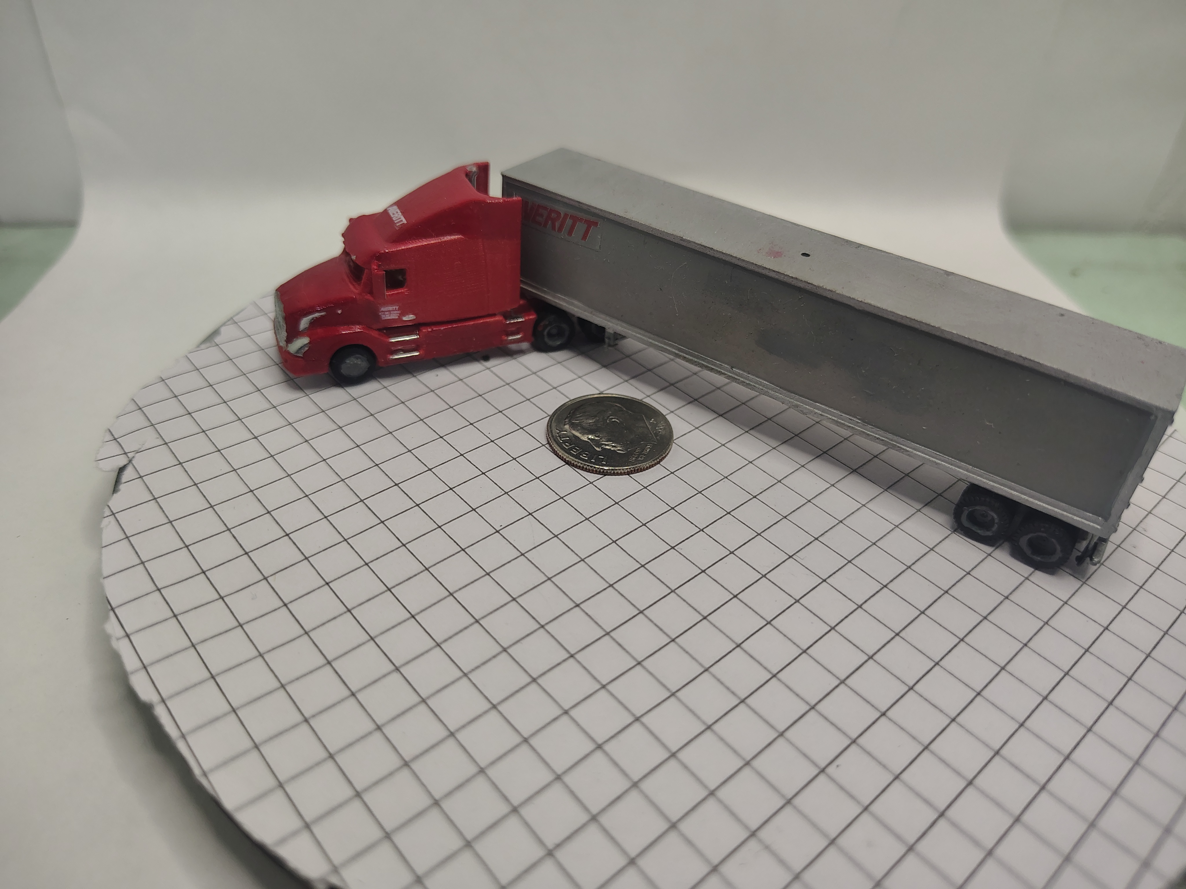 Averitt Volvo Sleeper with 48 foot dry van Set