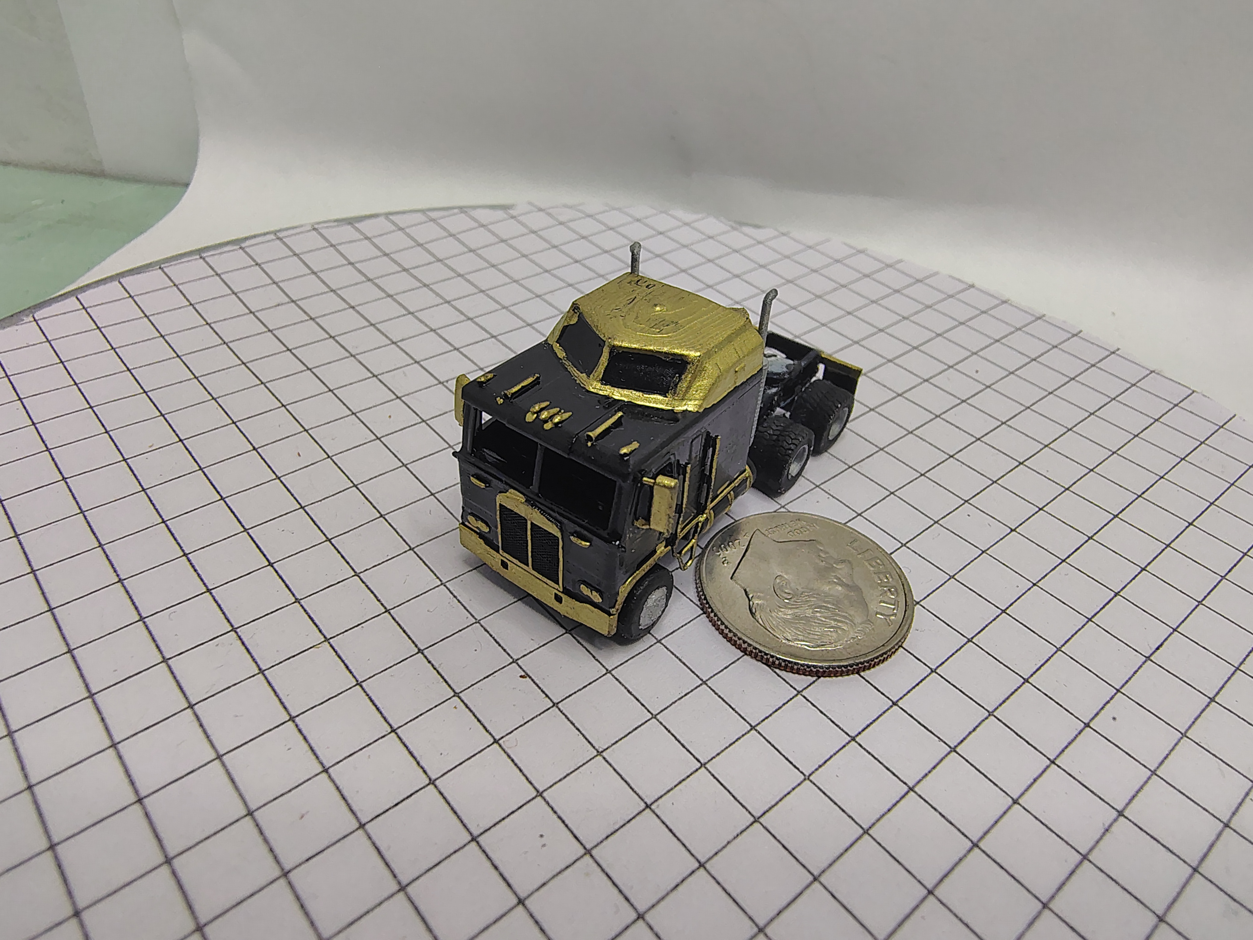 N Scale Kenworth Aerodyne Cabover