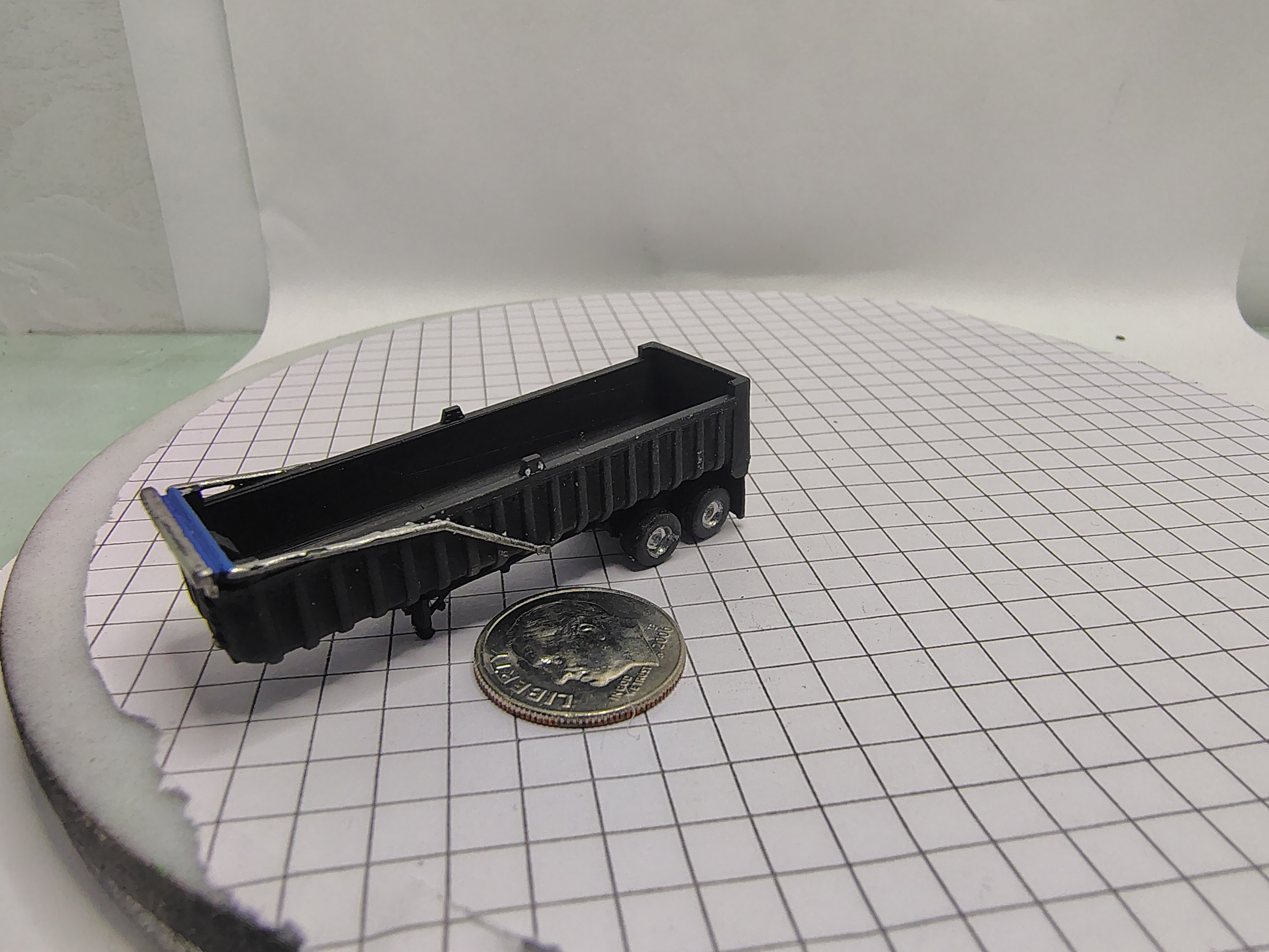 N Scale Shorty dump Trailer