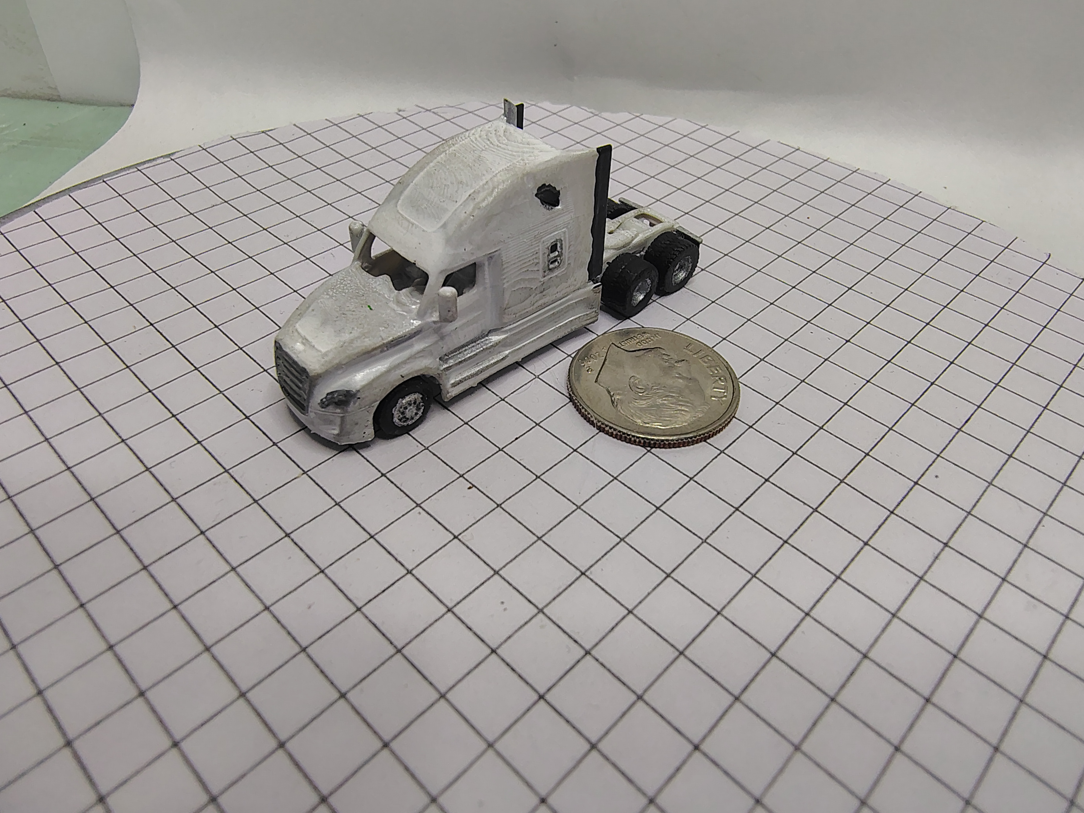 N Scale Freightliner Cascadia Sleeper 