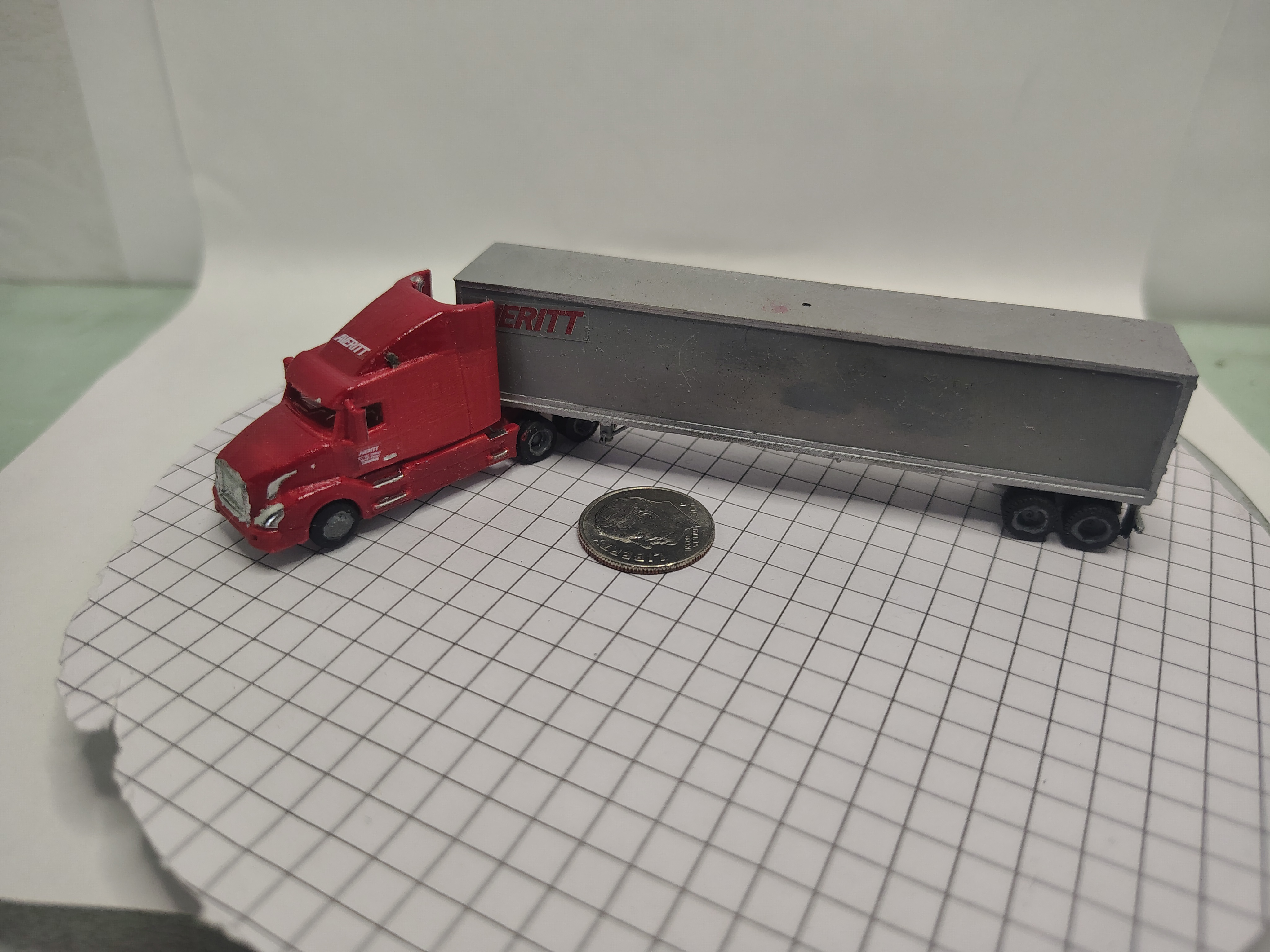 Averitt Volvo Sleeper with 48 foot dry van Set