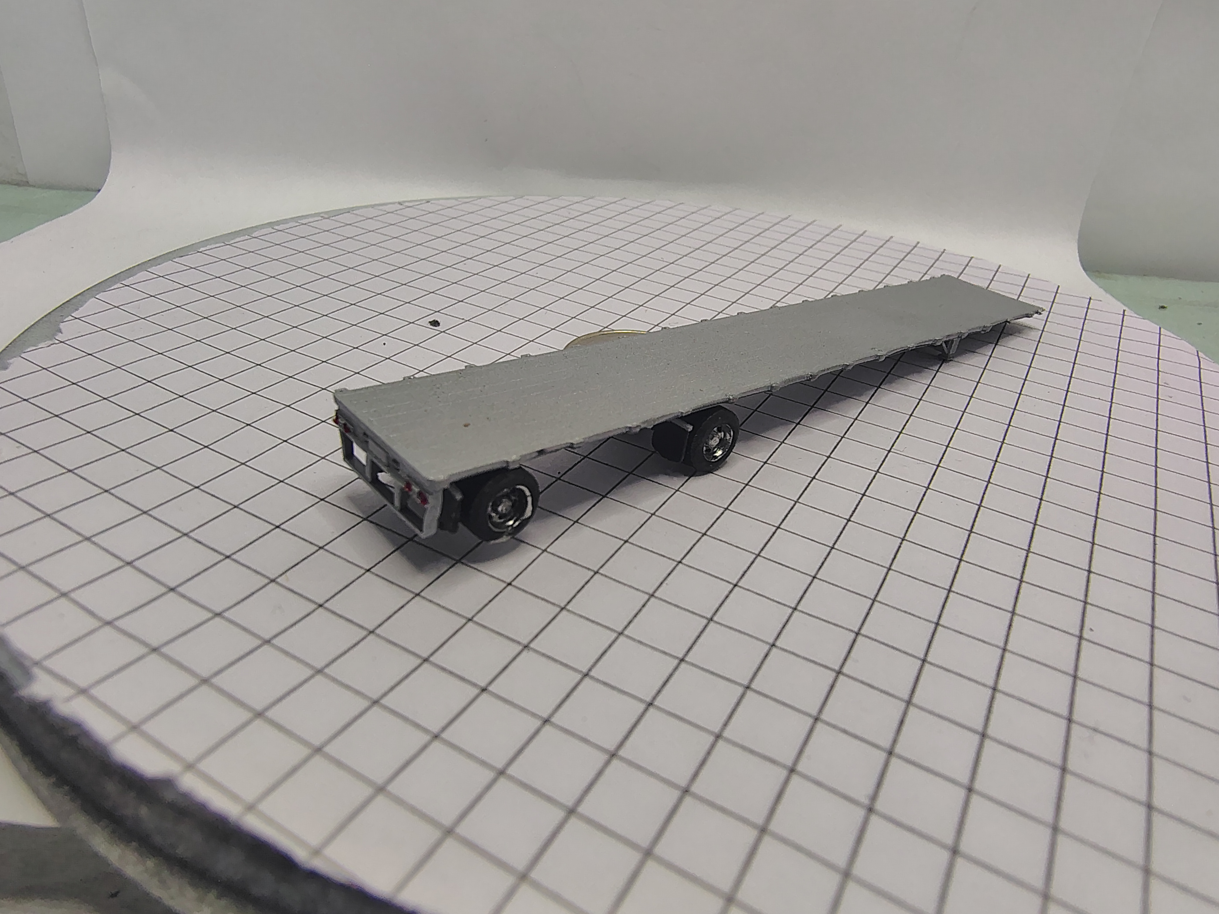 53 Foot Spread Axle Flatbed