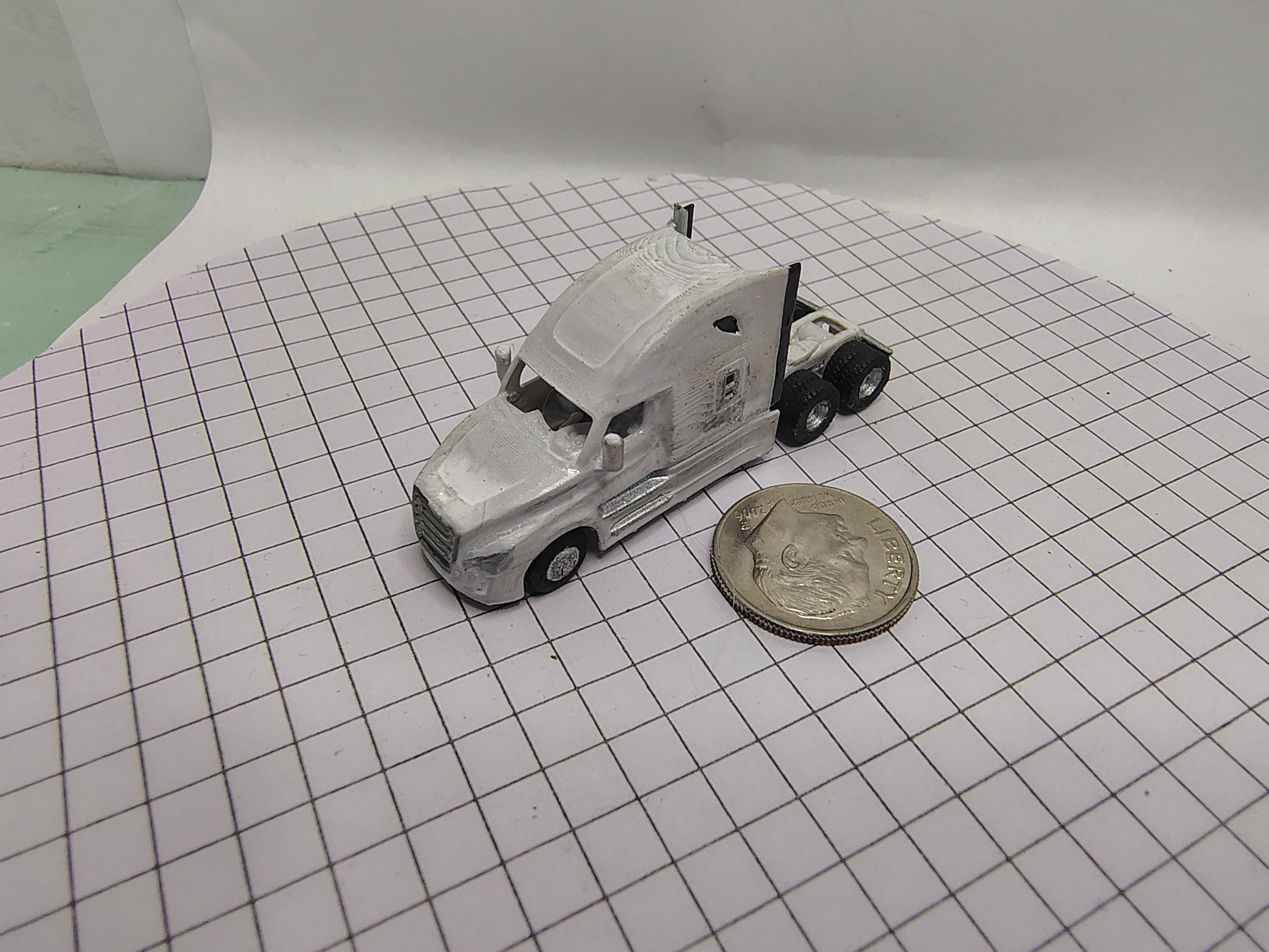 N Scale Freightliner Cascadia Sleeper