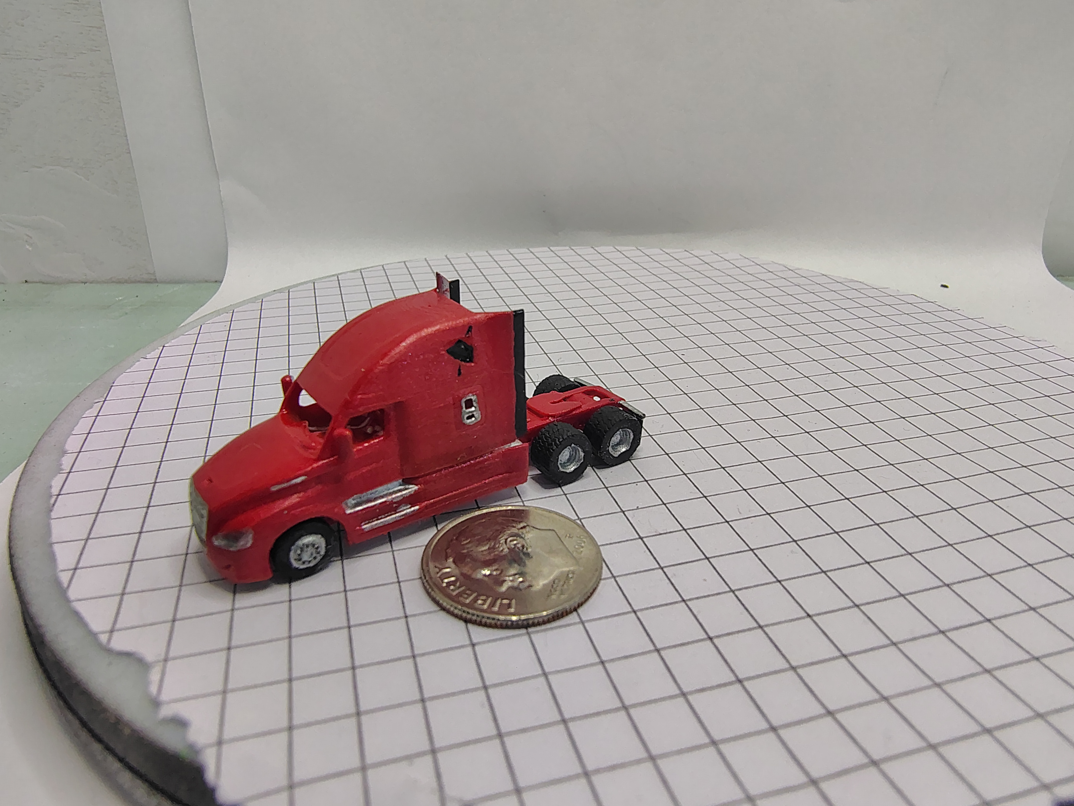 N Scale Freightliner Cascadia Sleeper 