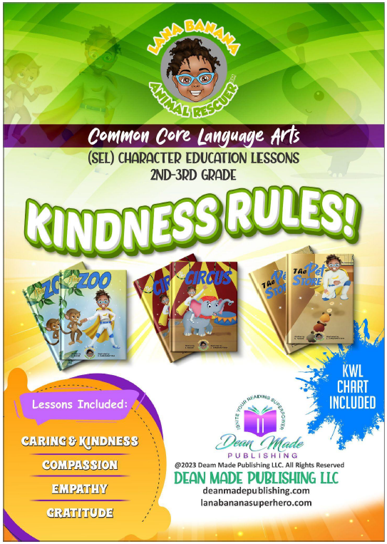 2nd-3rd Grade: Kindness Rules! Character Education Lessons