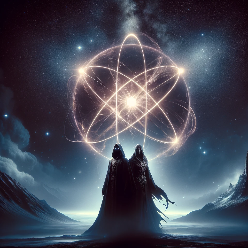 Darklight Atom Poster