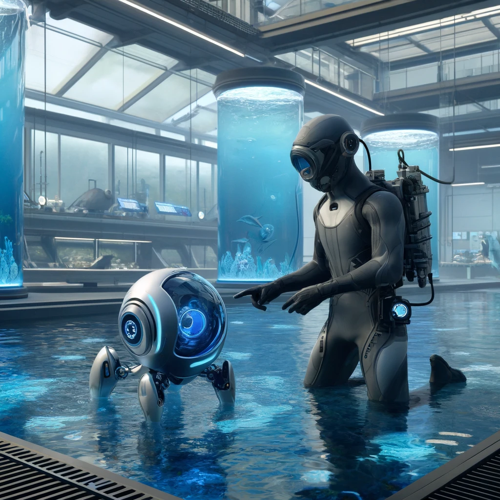 cyber Pet Atoms Poster